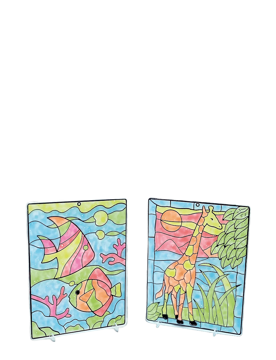 Brainstorm - Brainstorm Glow Window Art Kit - pysselset - multi - 2