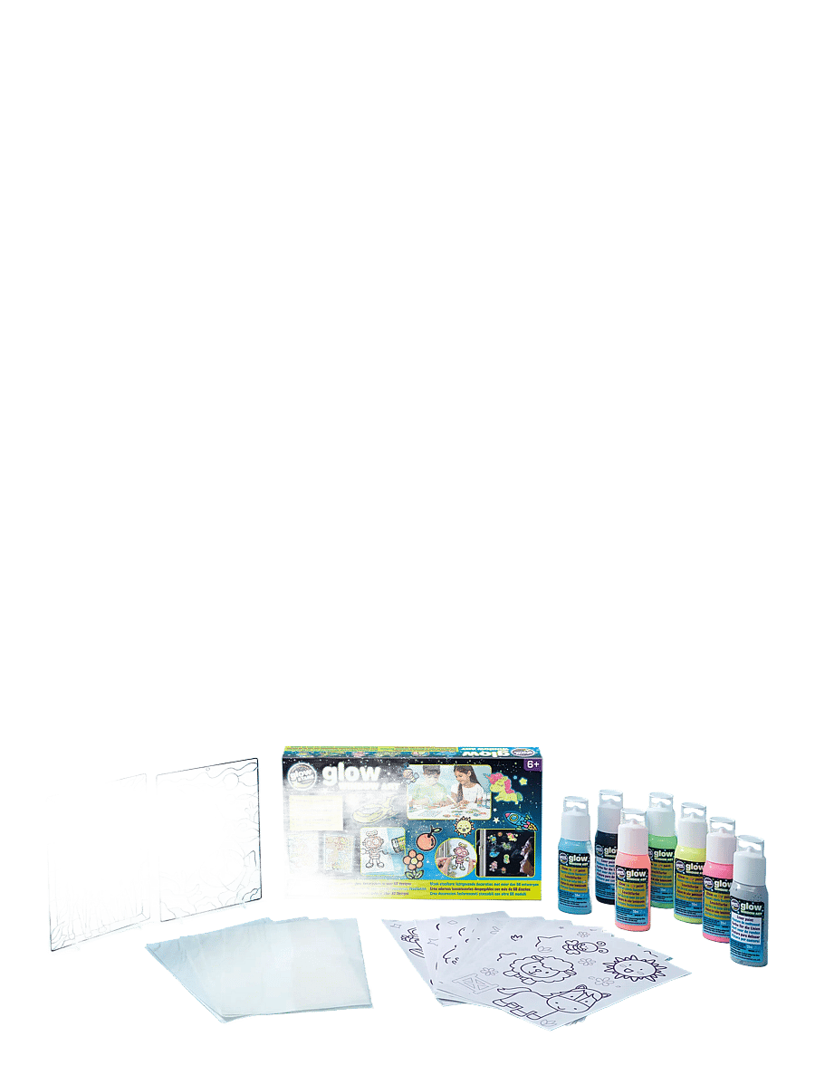 Brainstorm - Brainstorm Glow Window Art Kit - pysselset - multi - 3