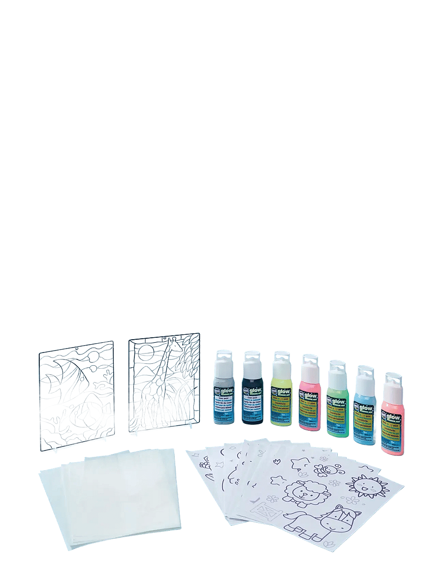 Brainstorm - Brainstorm Glow Window Art Kit - pysselset - multi - 4