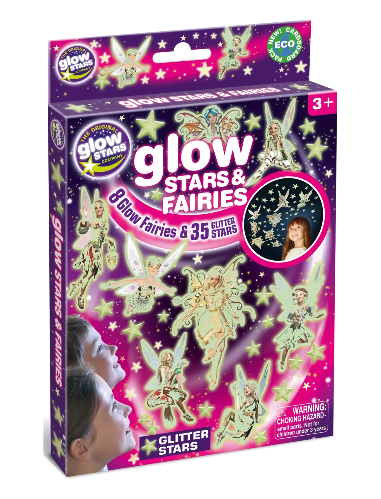 Brainstorm Brainstorm Glow Stars & Fairies - Legetøj 3-5 år - MULTI / multi