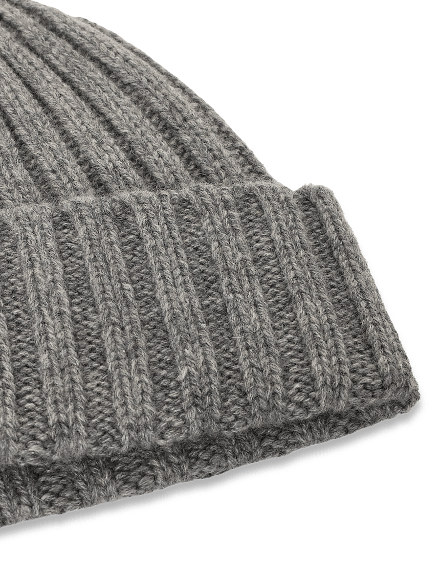 Bramani Cashmere - RIB HAT - mössor - cenere - 2
