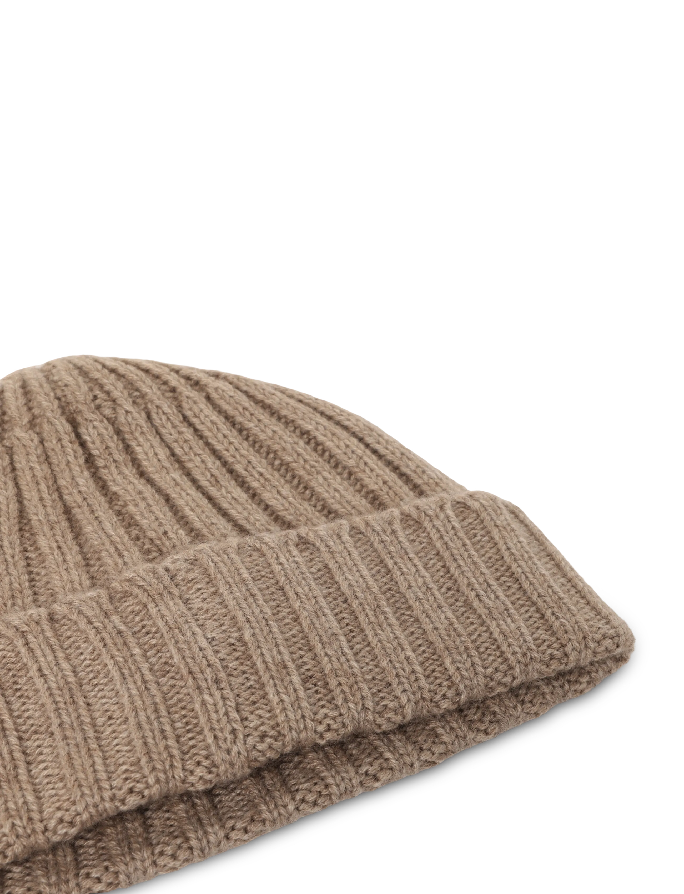 Bramani Cashmere - RIB HAT - naturale - 2