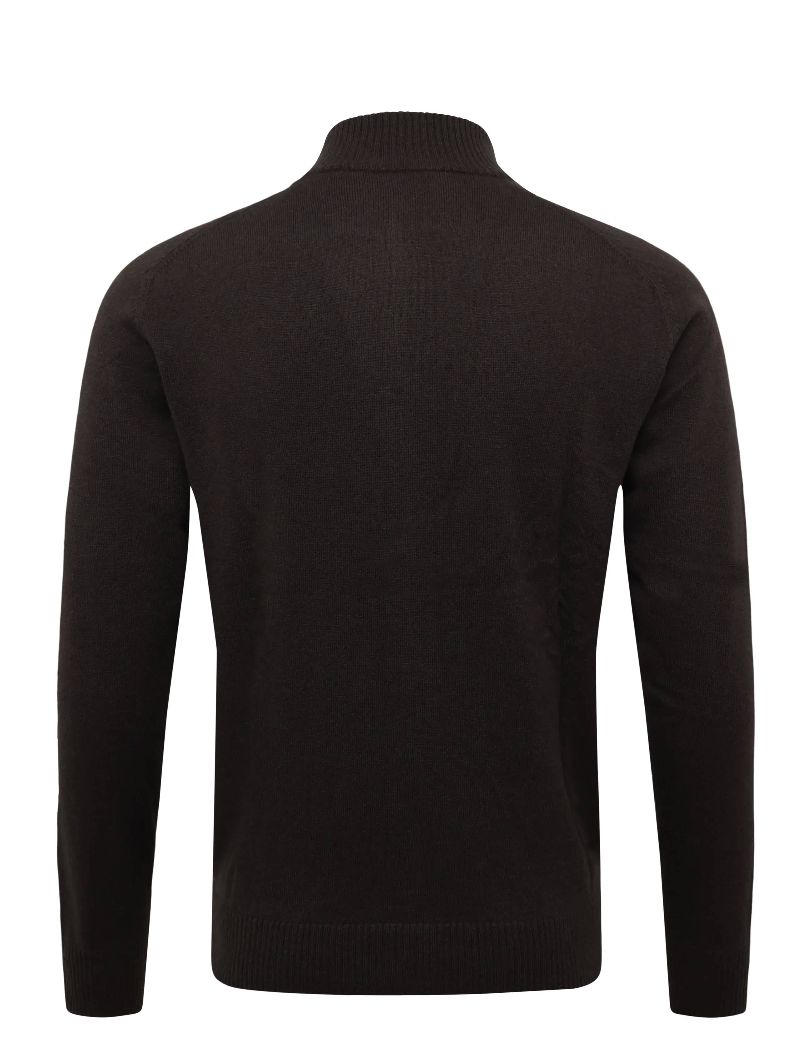 Bramani Cashmere - FULL ZIP - fullzip strik - caffe' - 1