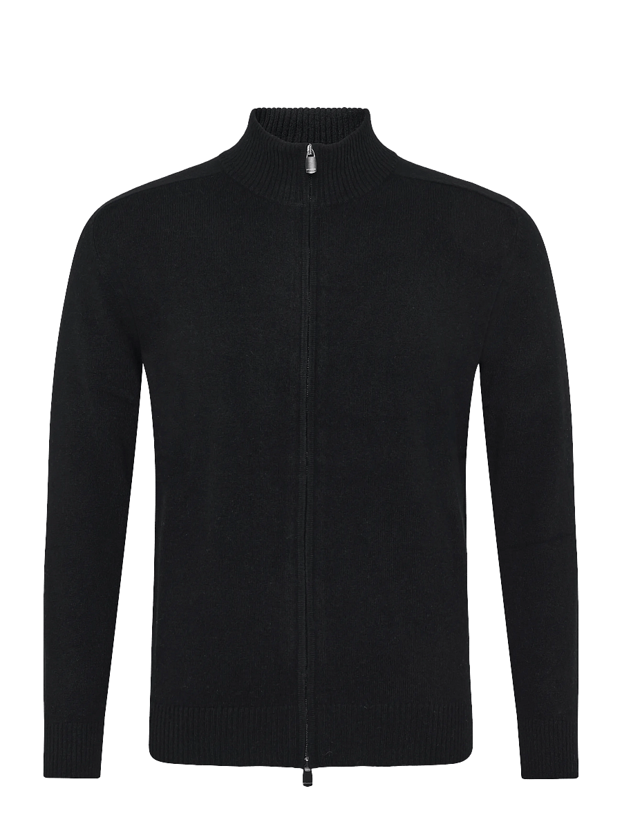 Bramani Cashmere - FULL ZIP - full zip tröjor - nero - 0