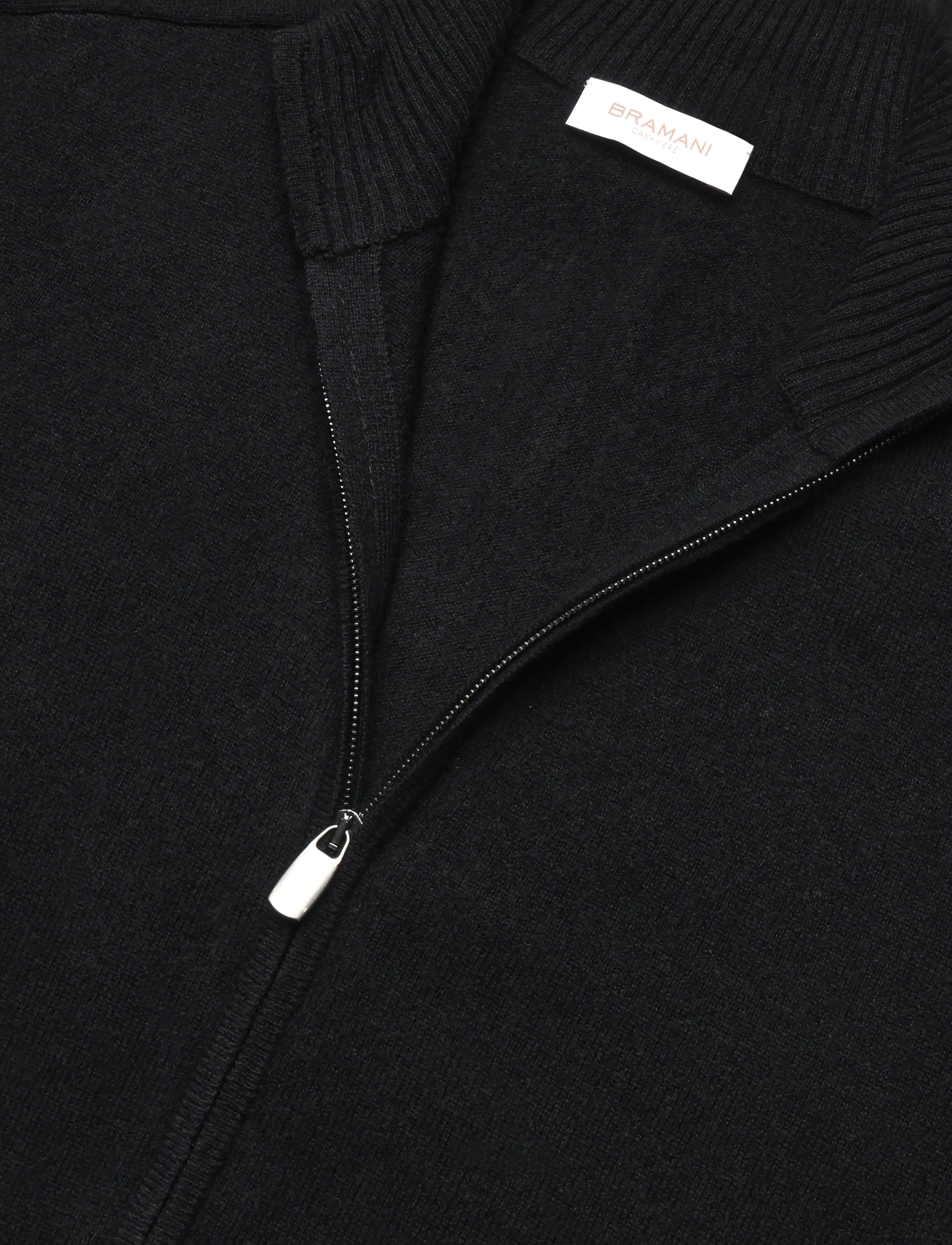 Bramani Cashmere - FULL ZIP - full zip tröjor - nero - 2
