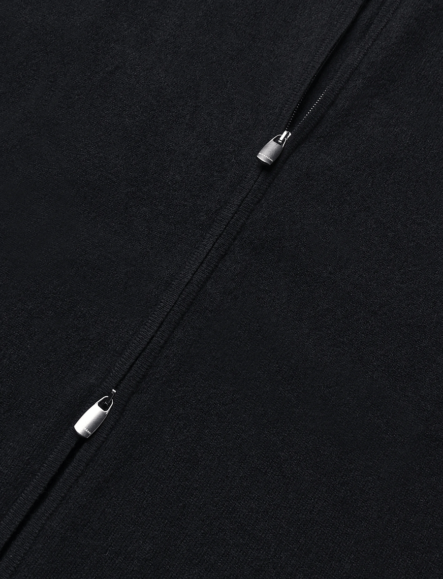 Bramani Cashmere - FULL ZIP - full zip tröjor - nero - 3