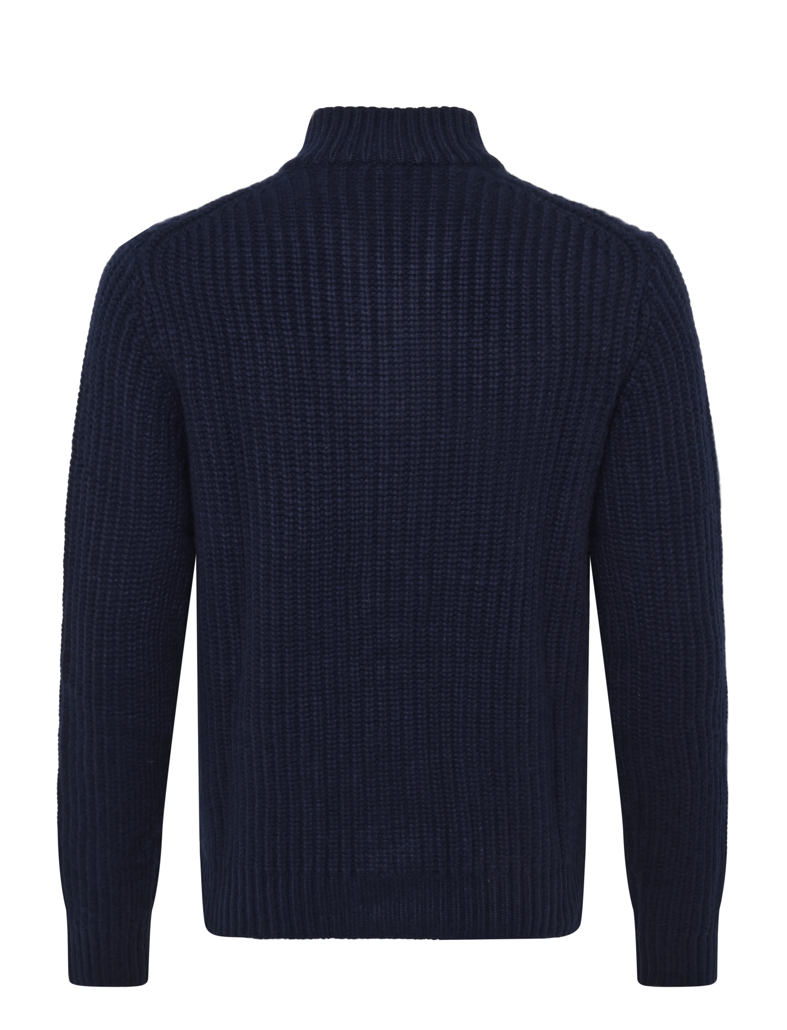 Bramani Cashmere - CARDIGAN ENGLISH RIB - koftor - navy - 1