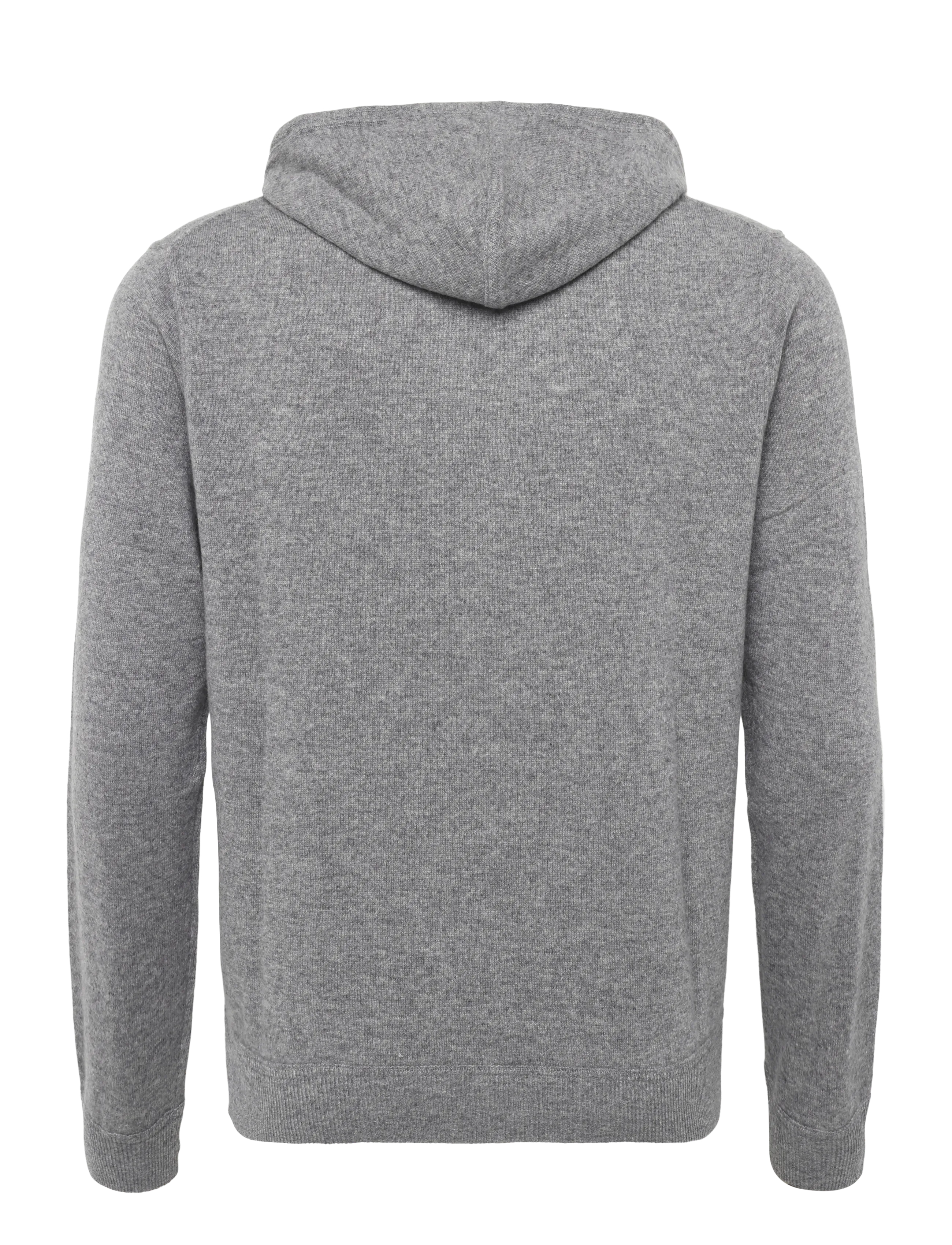 Bramani Cashmere - HOODED SWEATSHIRT - hoodies - cenere - 1