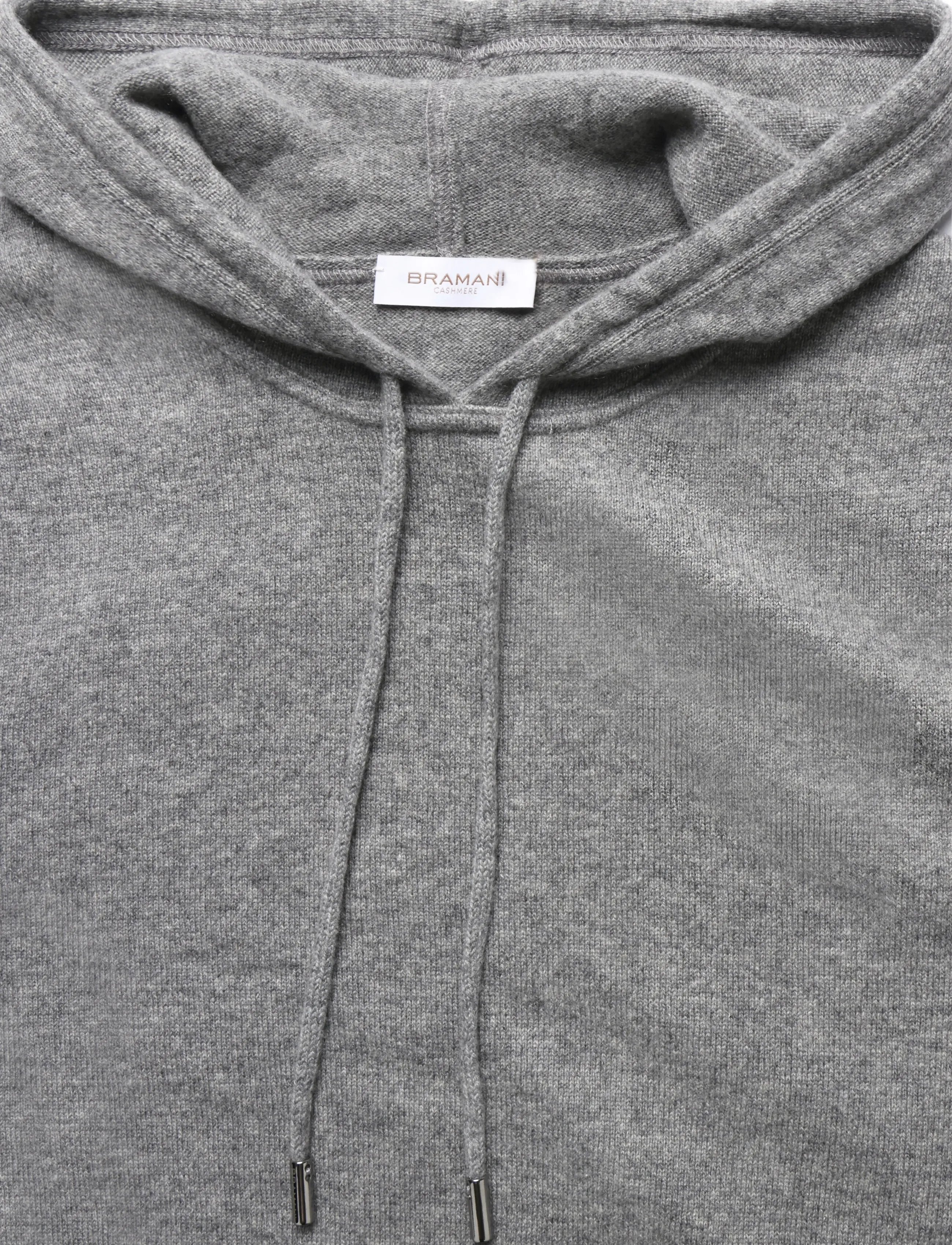 Bramani Cashmere - HOODED SWEATSHIRT - hoodies - cenere - 2