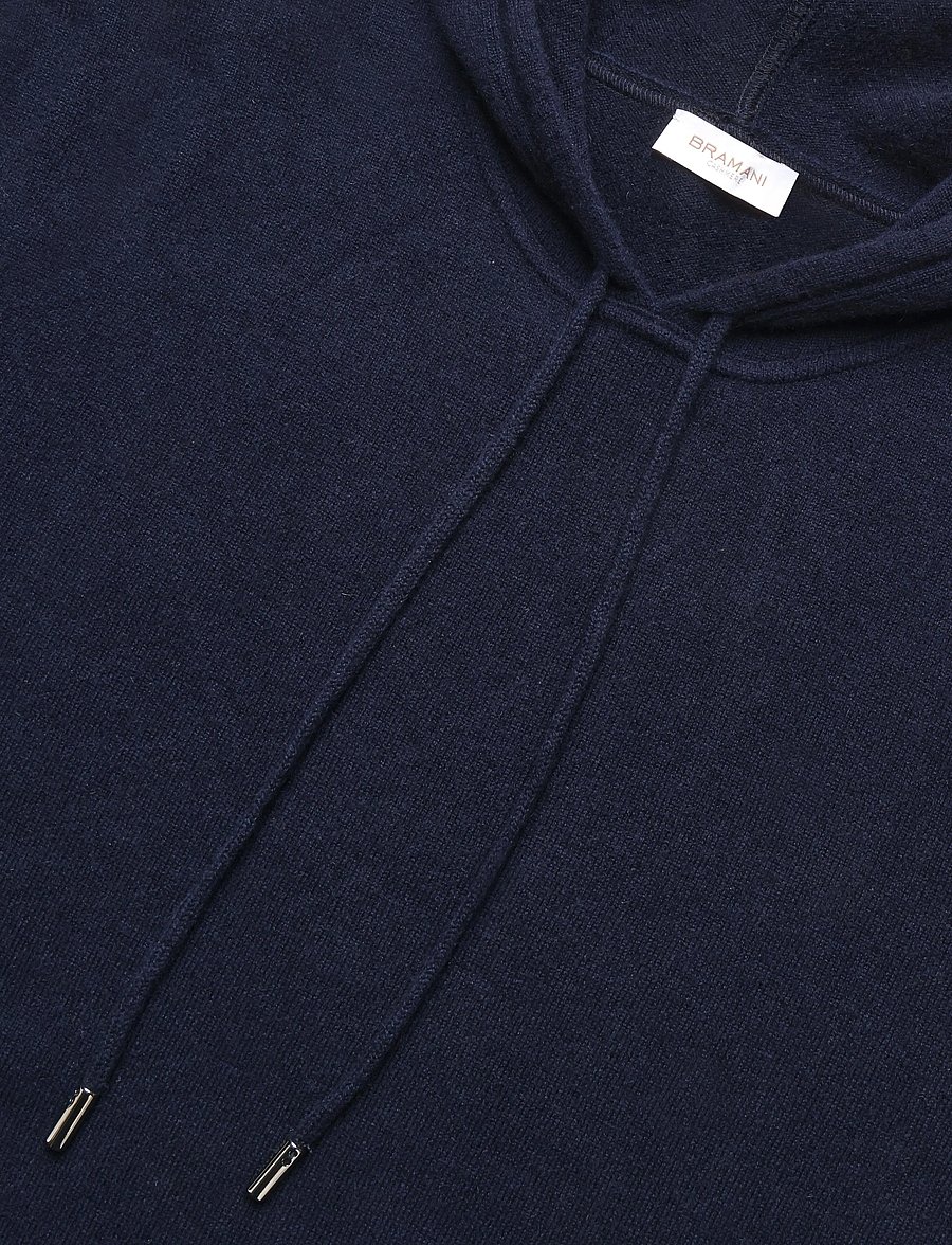 Bramani Cashmere - HOODED SWEATSHIRT - hoodies - navy - 2