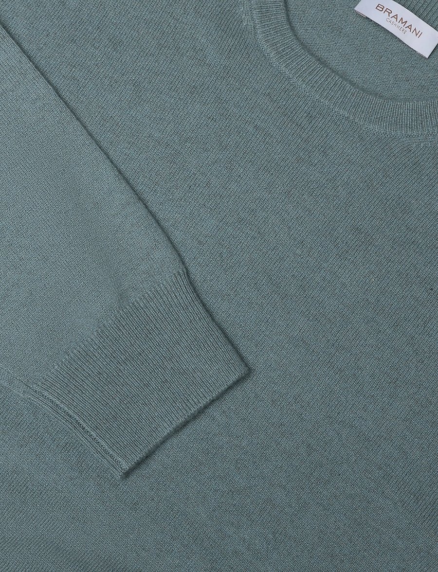 Bramani Cashmere - ROUND NECK - rund hals - anice - 2