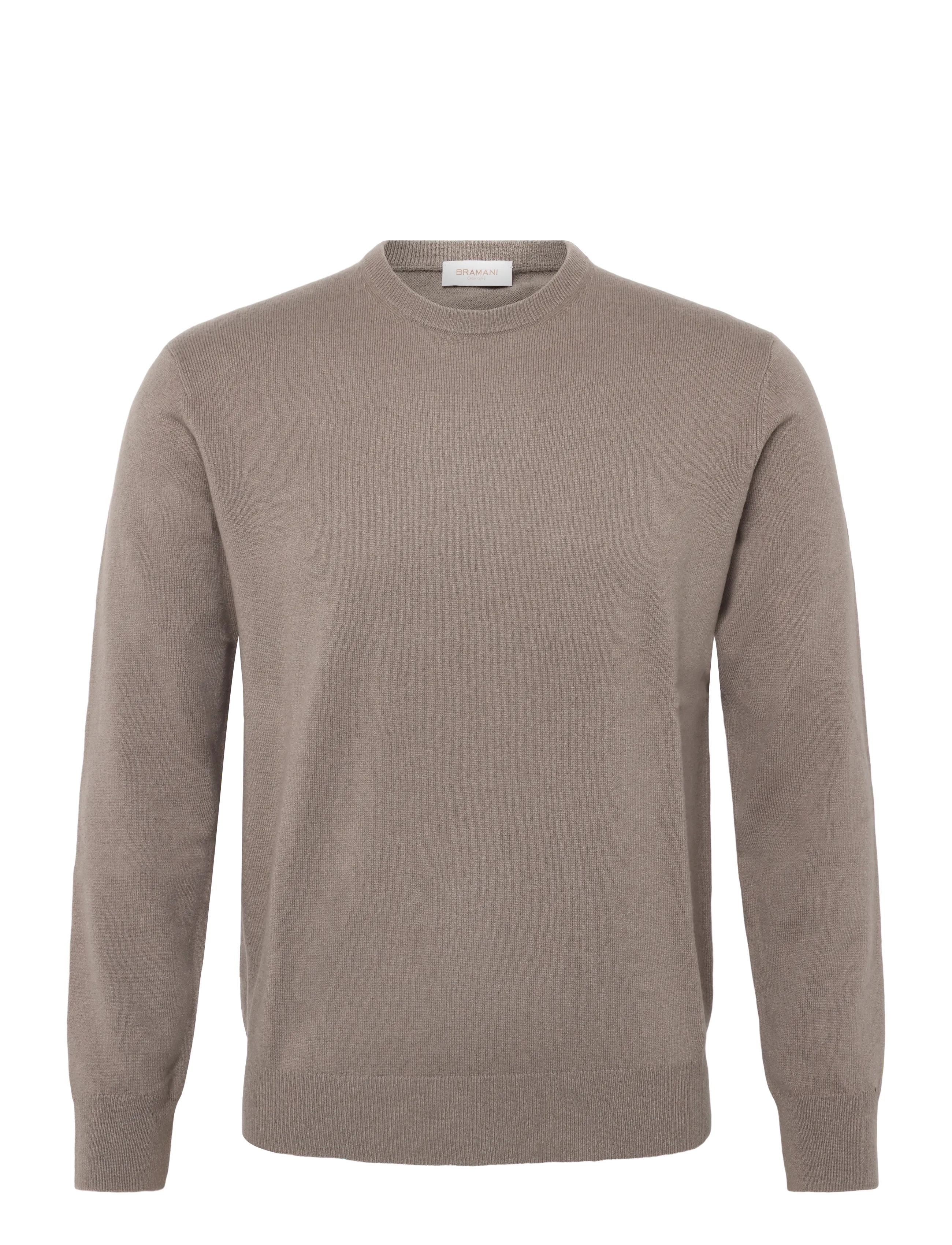 Bramani Cashmere ROUND NECK - Säsongens färger - ARGILLA / beige