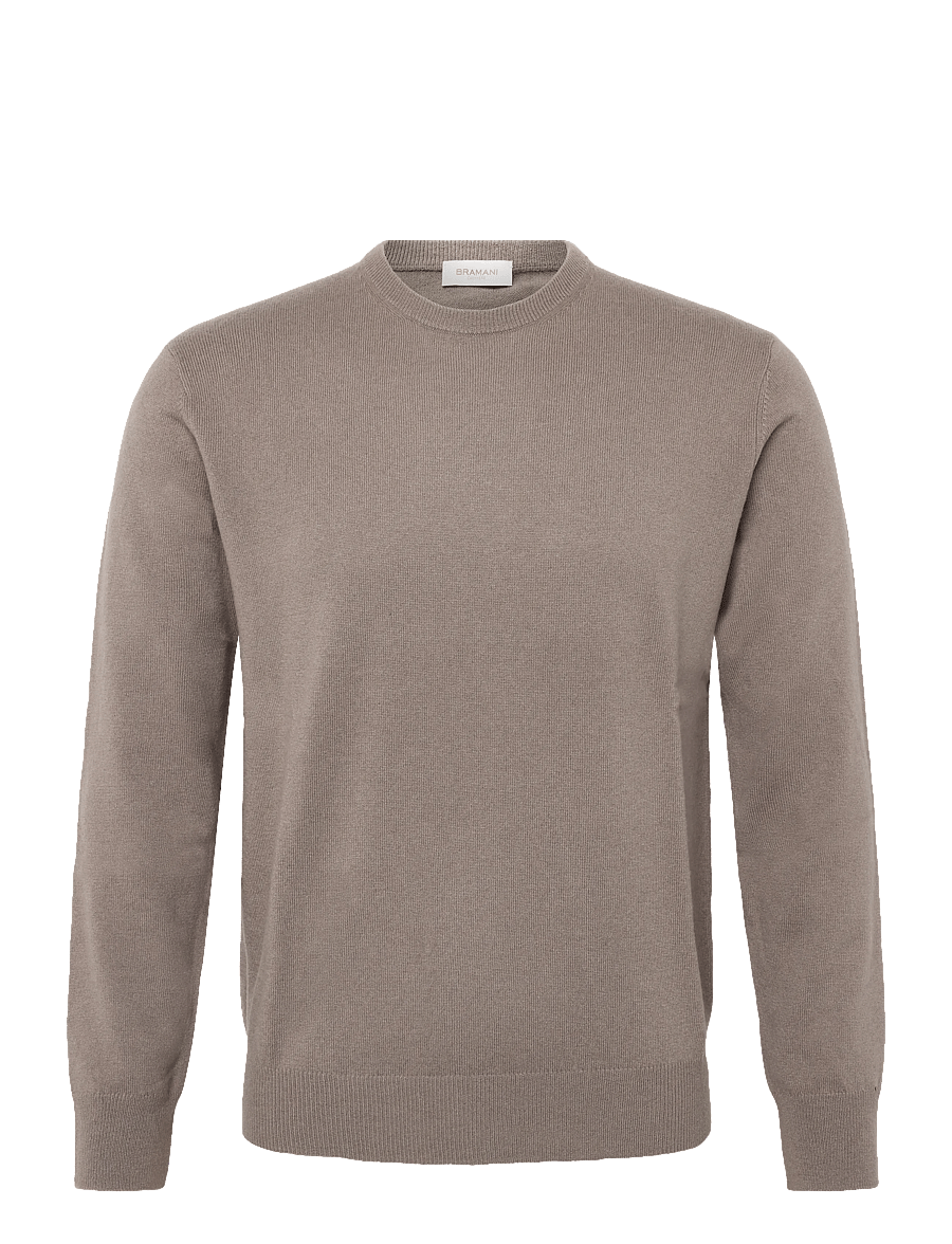 Bramani Cashmere - ROUND NECK - rundhalsad - argilla - 0