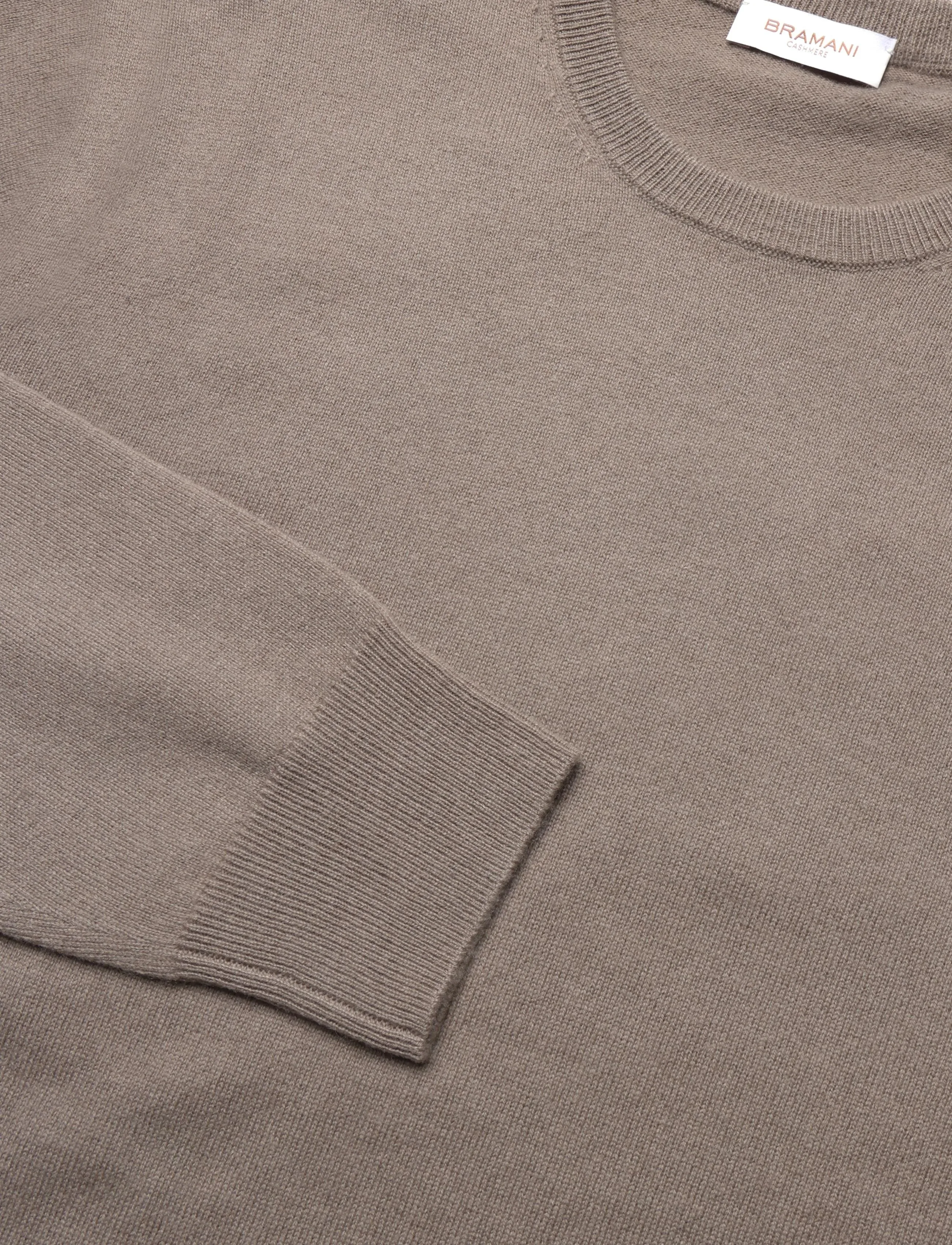 Bramani Cashmere - ROUND NECK - rundhalsad - argilla - 2