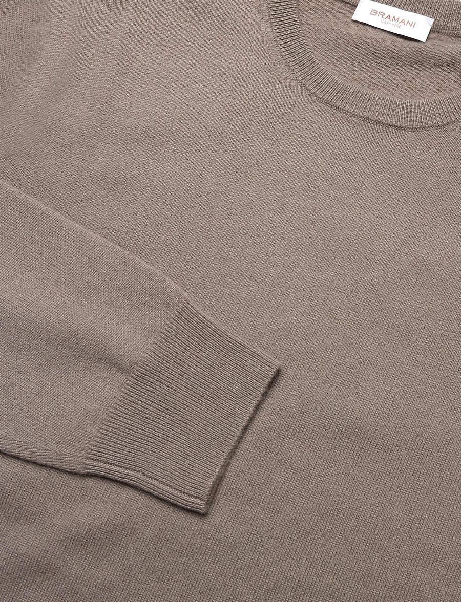 Bramani Cashmere - ROUND NECK - rundhalsad - argilla - 2