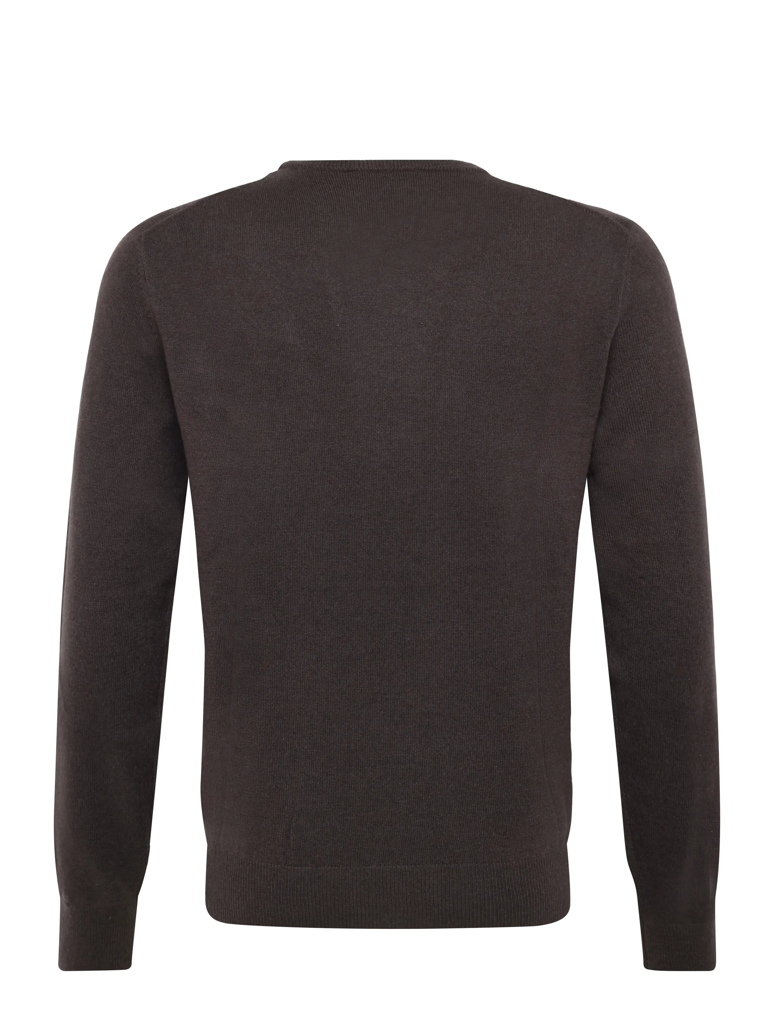 Bramani Cashmere - ROUND NECK - rundhalsad - caffe' - 1