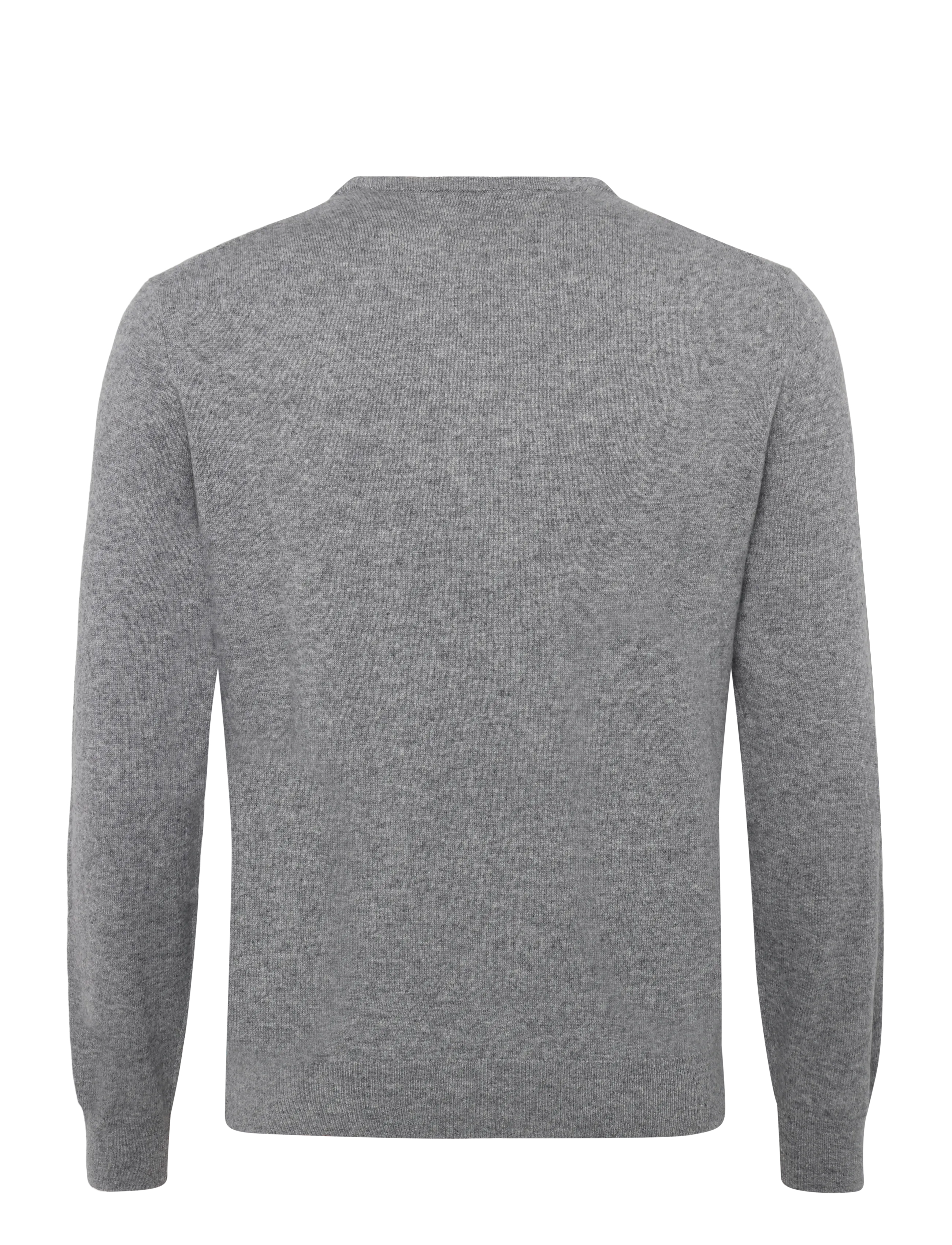 Bramani Cashmere - ROUND NECK - rundhalsad - cenere - 1