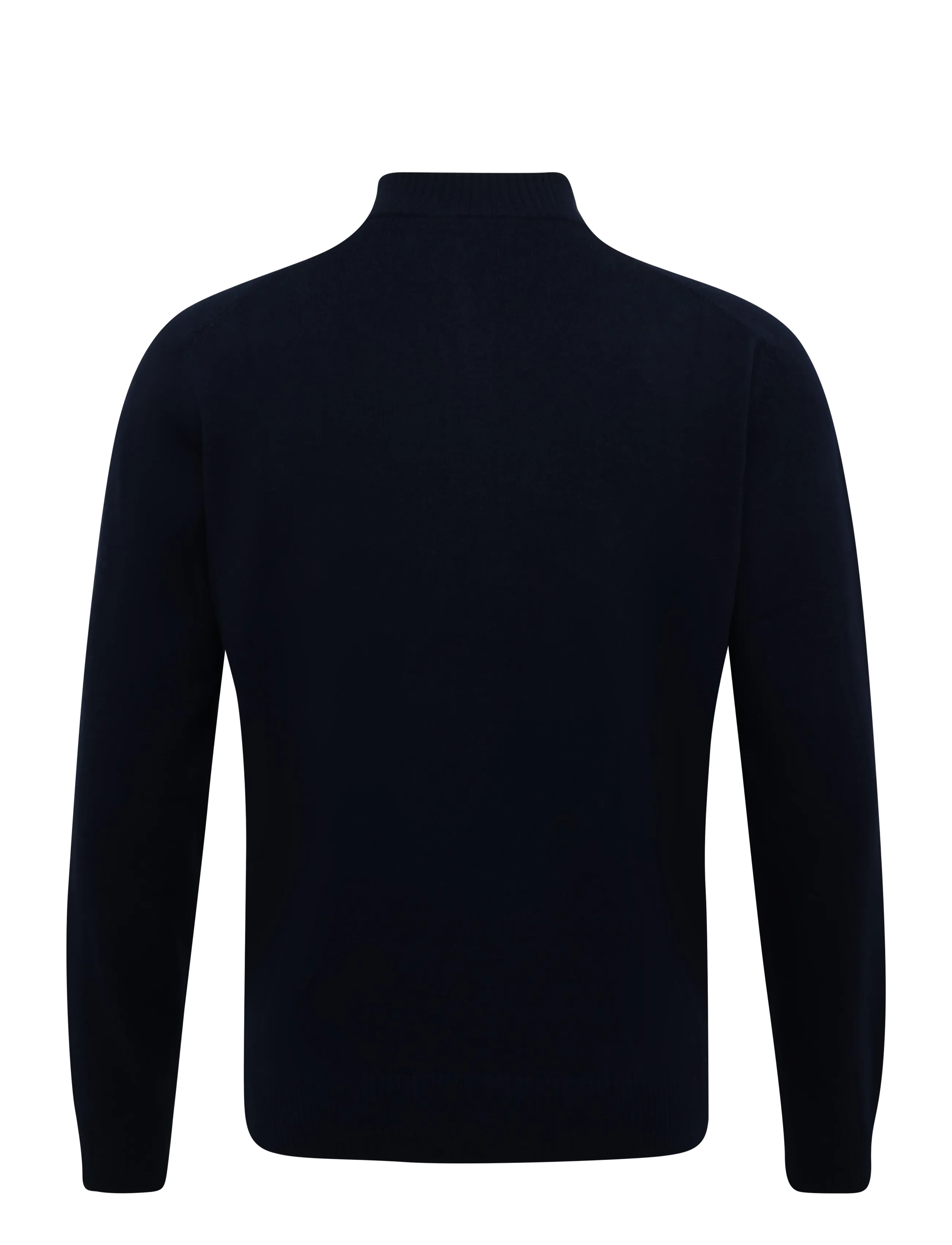 Bramani Cashmere - HALF ZIP CONTRAST - half zip-tröjor - navy/cenere - 1