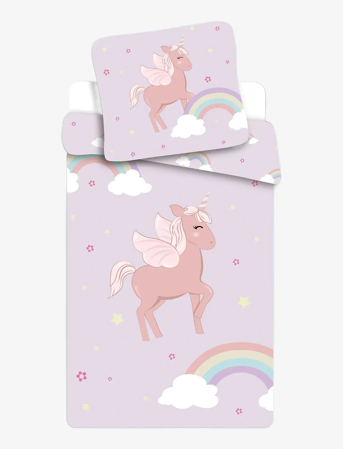 BrandMac - Bed linen NB 2011 Unicorn - 140x200, 60x63 cm - påslakanset - multi coloured - 0