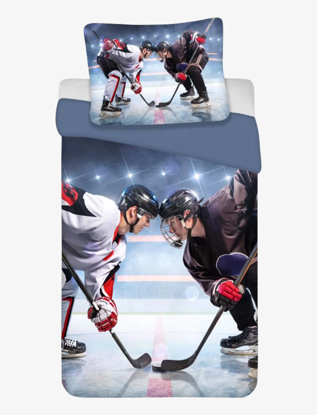 BrandMac - Bed linen NB 2200 Ice hockey - 140x200, 60x63 cm - laagste prijzen - multi coloured - 0