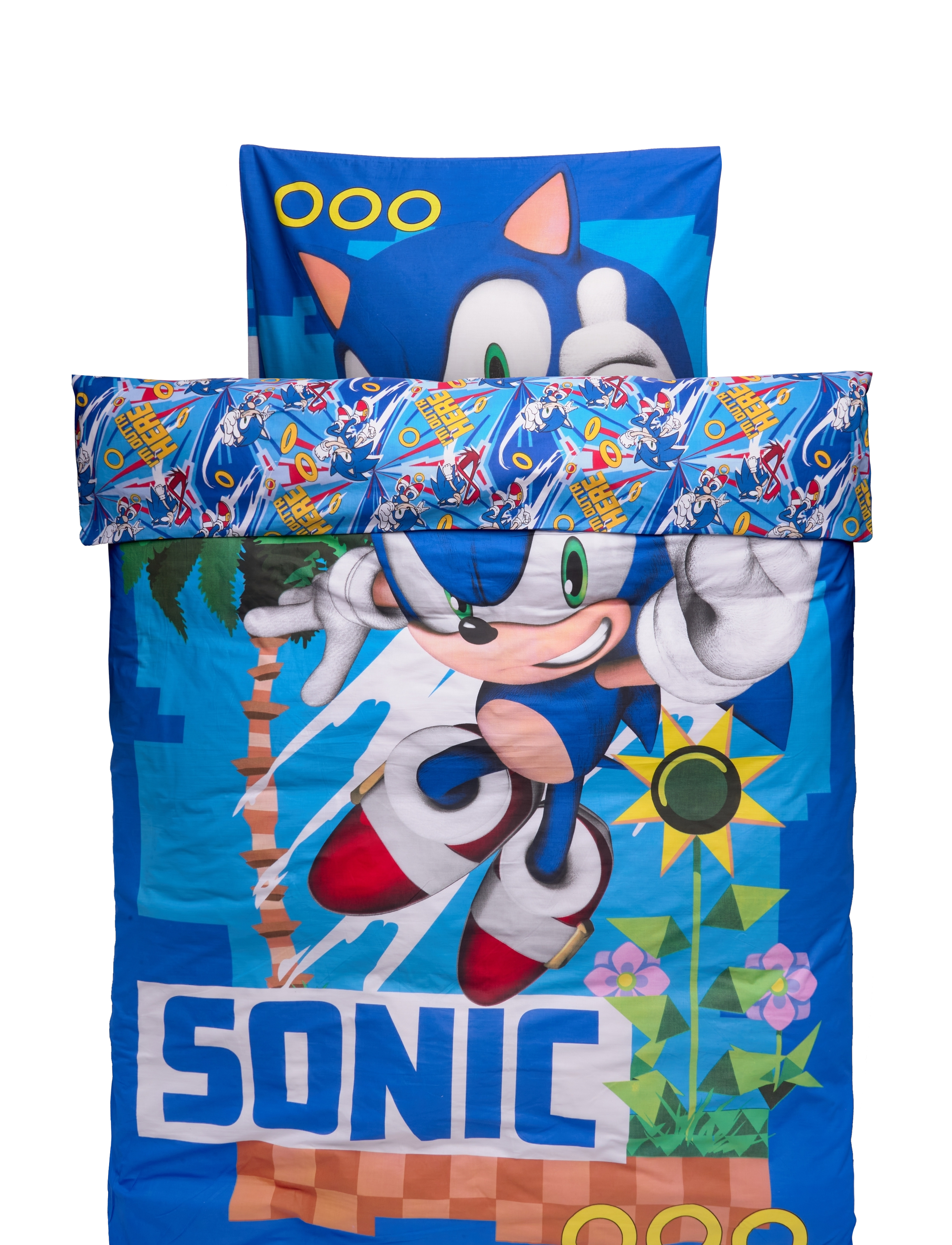 Bed linen Sonic, SON 001 - 140x200, 60x63 cm - MULTI COLOURED