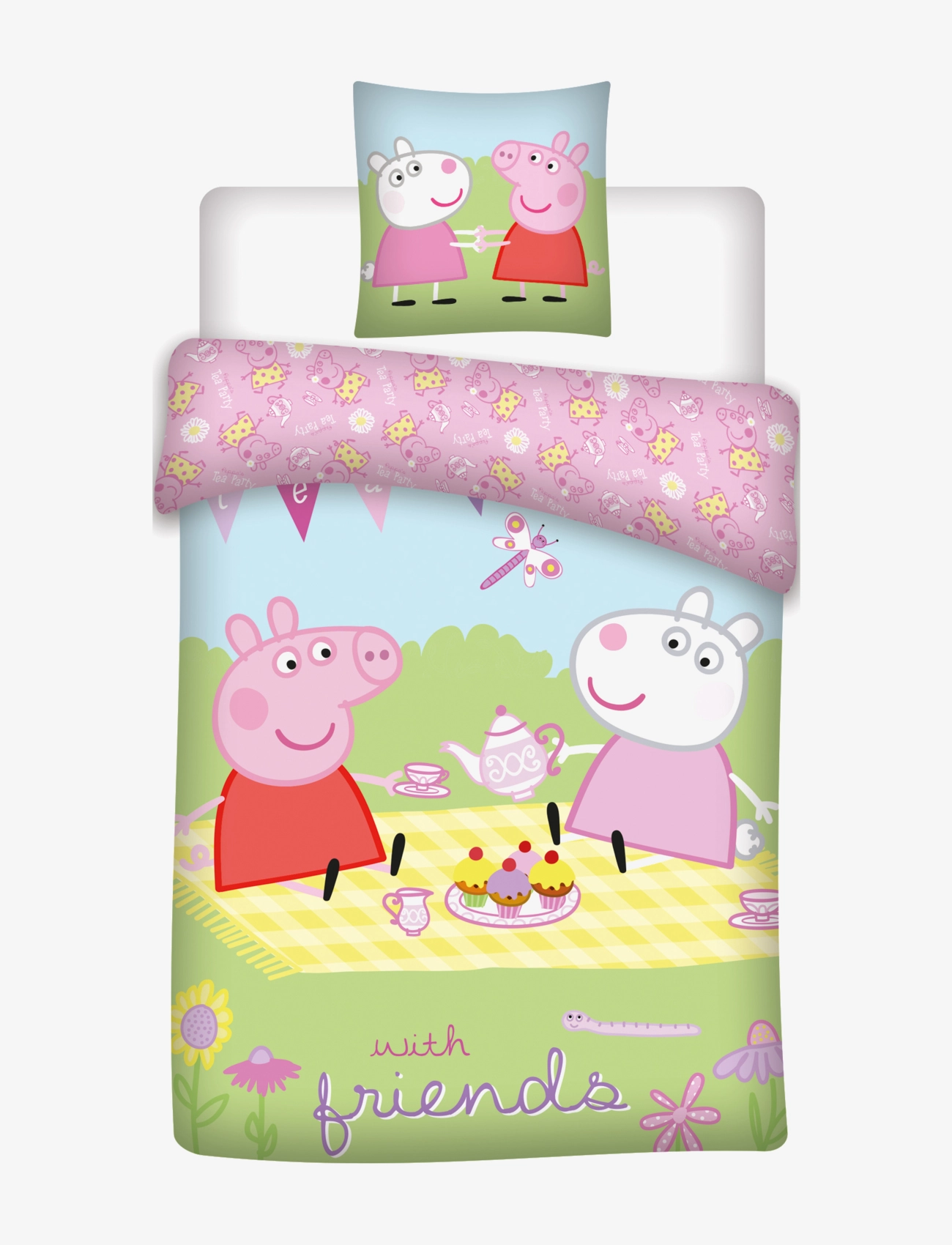 Peppa Pig Bed linen junior Peppa Pig PEP 035 - Bed linen - MULTI COLOURED / multi