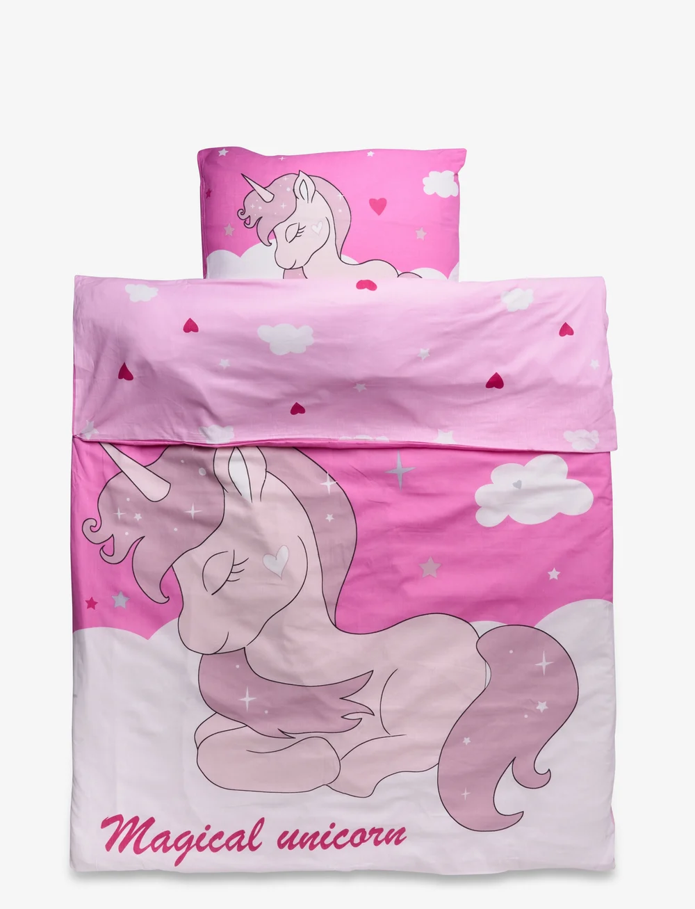 BrandMac - Bed linen junior NB 2301 Magical Unicorn - 100x140, 40x45 cm - sengesæt - multi coloured - 0