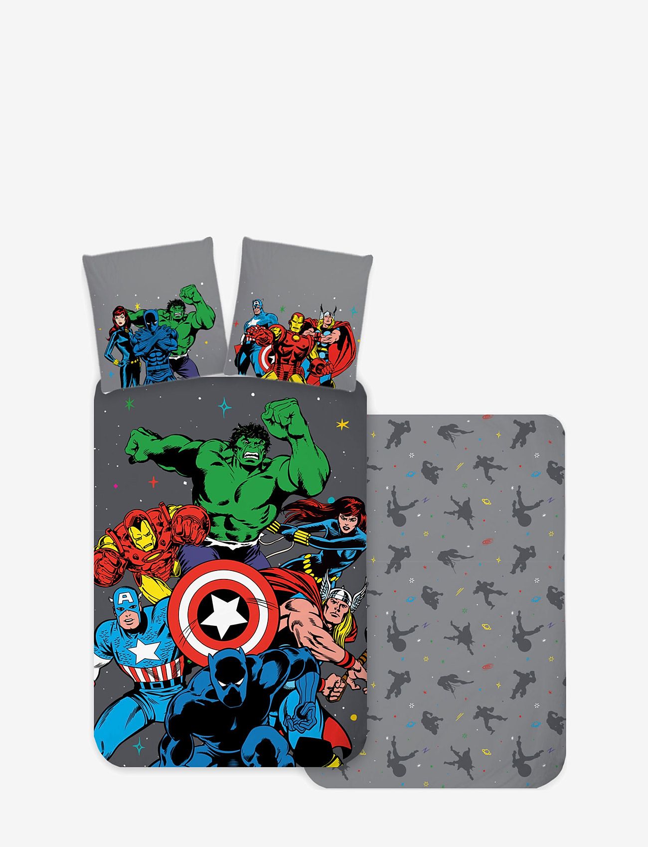 BrandMac - Bed linen Avengers 4609 - 150x210, 50x60 cm - sengesæt - multi coloured - 0