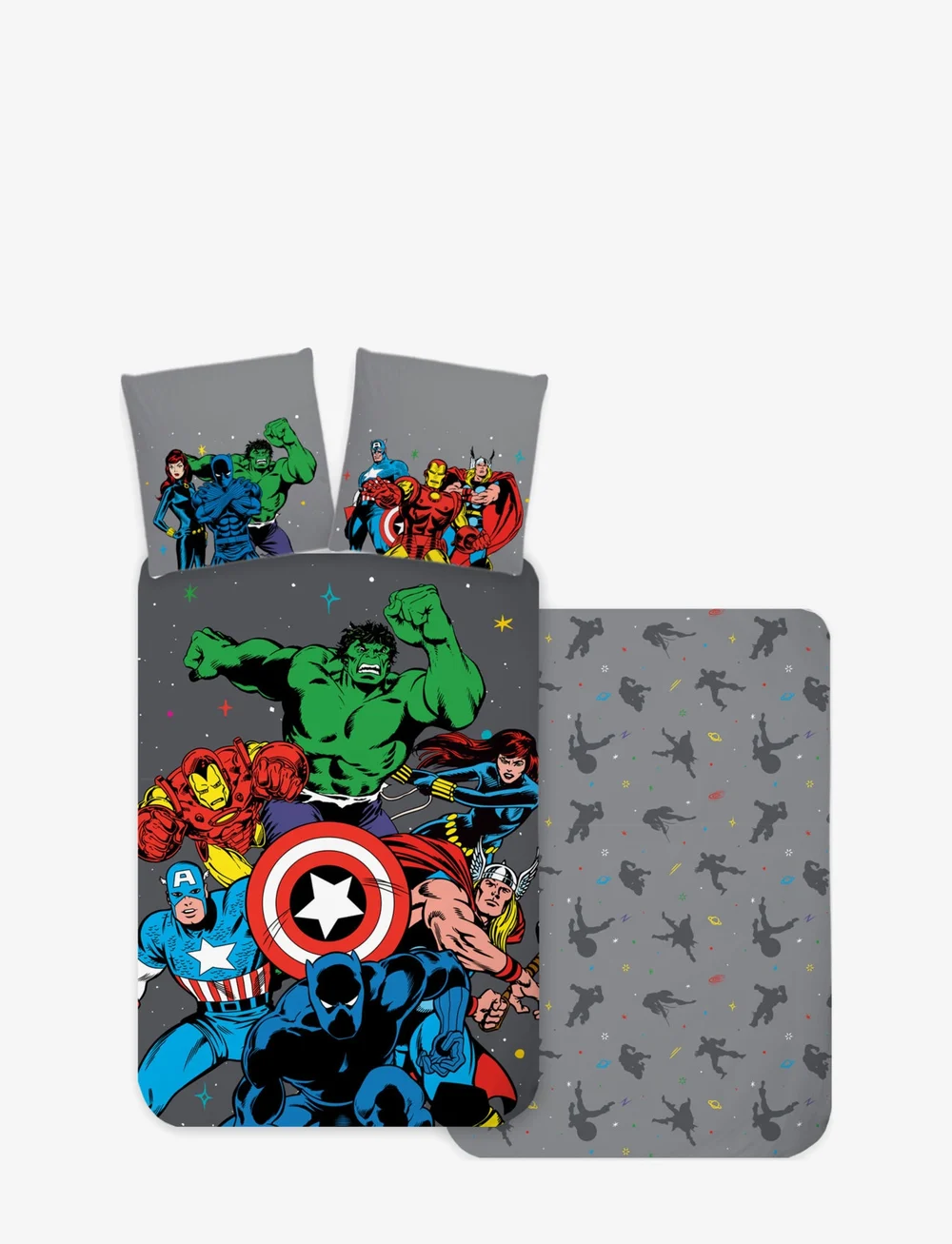 BrandMac - Bed linen Avengers 4609 - 150x210, 50x60 cm - påslakanset - multi coloured - 0