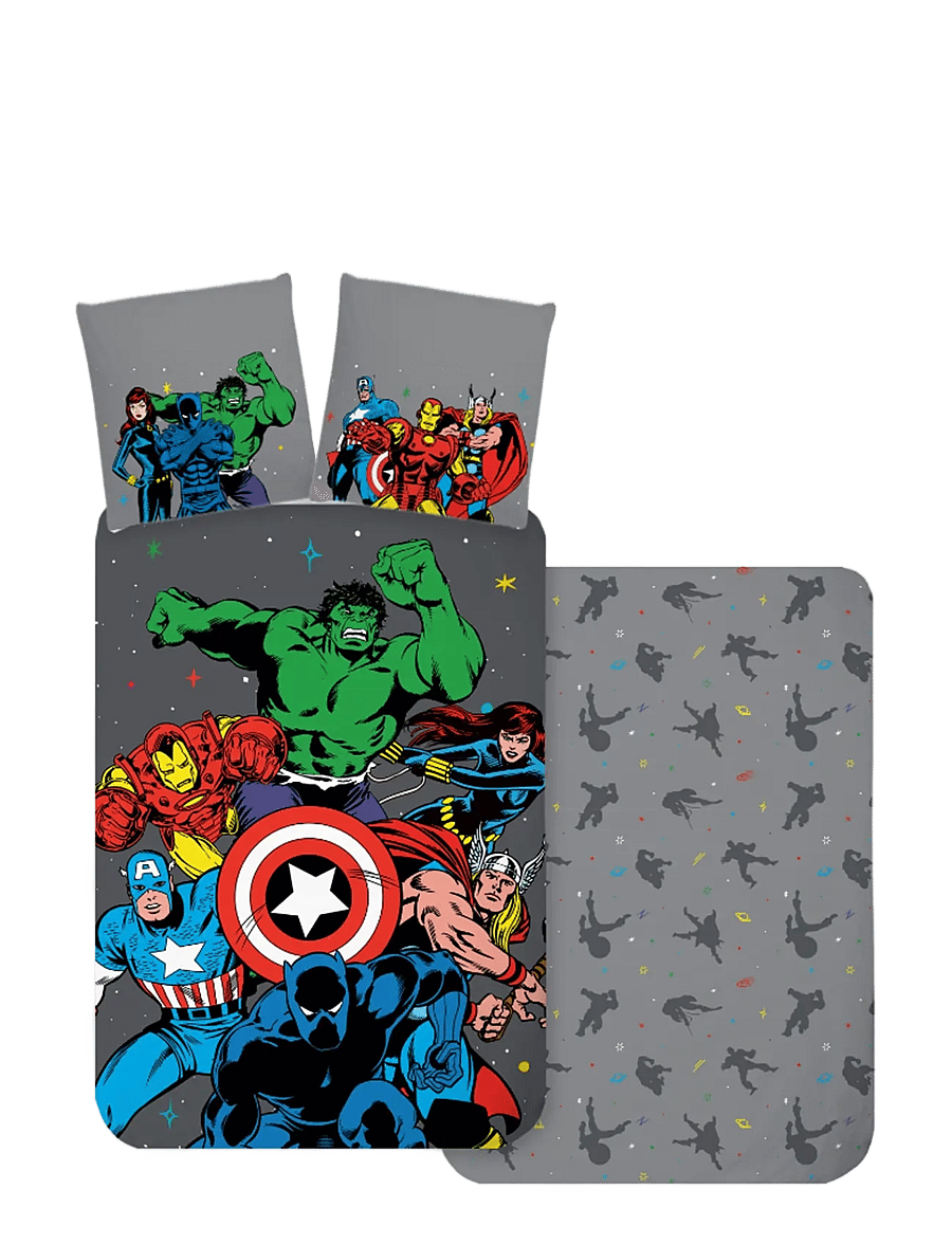 BrandMac - Bed linen Avengers 4609 - 140x200, 70x90 cm - voodipesukomplektid - multi coloured - 0