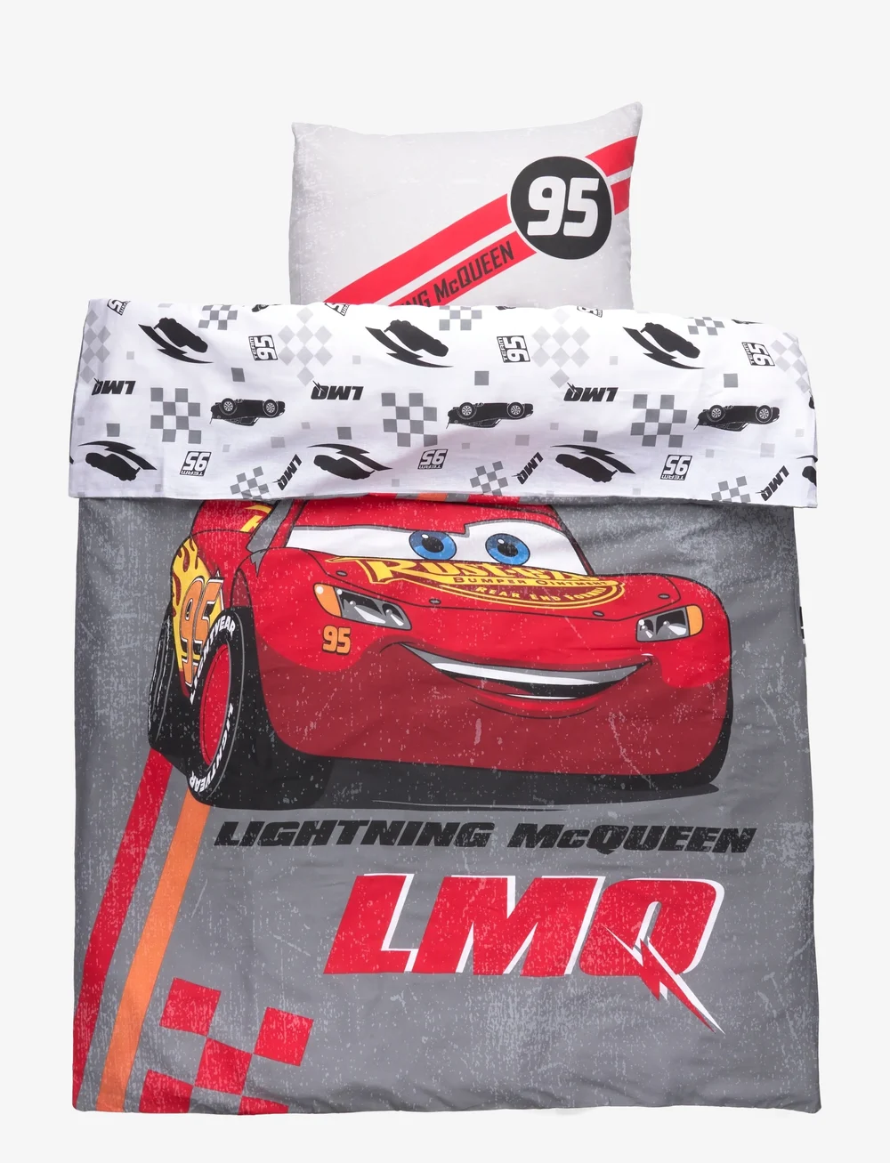 BrandMac - Bed linen junior Cars 4042 - 100x140, 40x45 cm - sengesett - multi coloured - 1