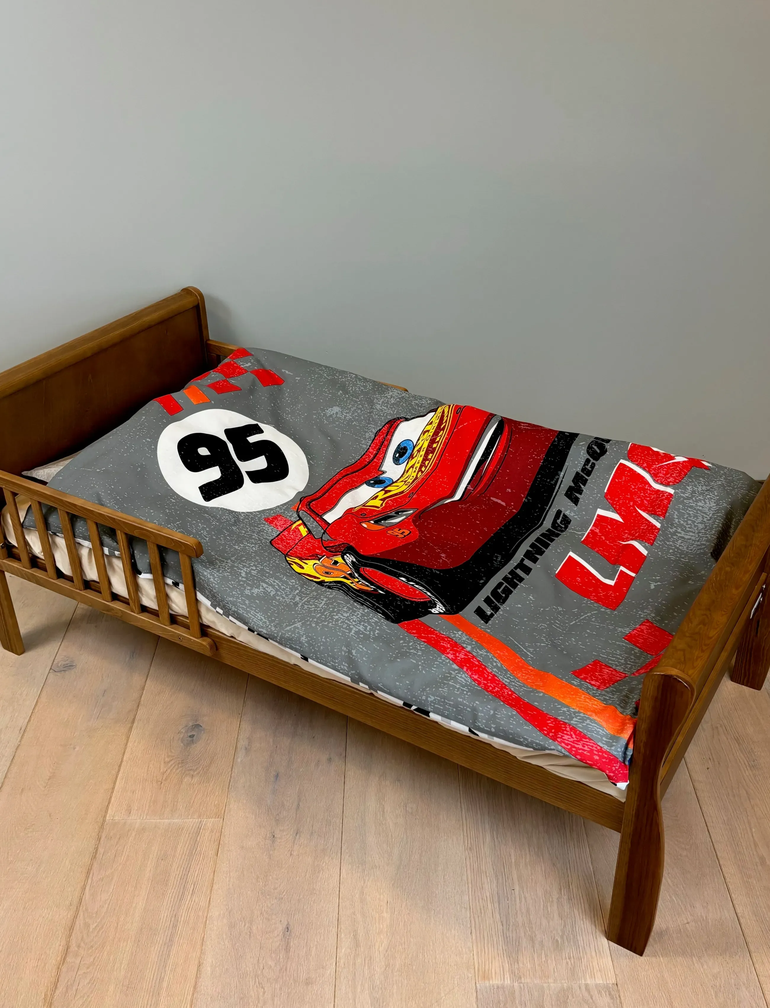 Biler Bed Linen Junior Cars 4042 100X140, 40X45 Cm, 100X140.40X45 cm, Sleep Time, Rot - Sets, Kinder