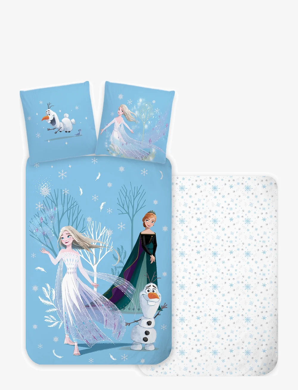 BrandMac - Bed linen junior Frozen 1920 - 100x140, 40x45 cm - sengesæt - multi coloured - 0