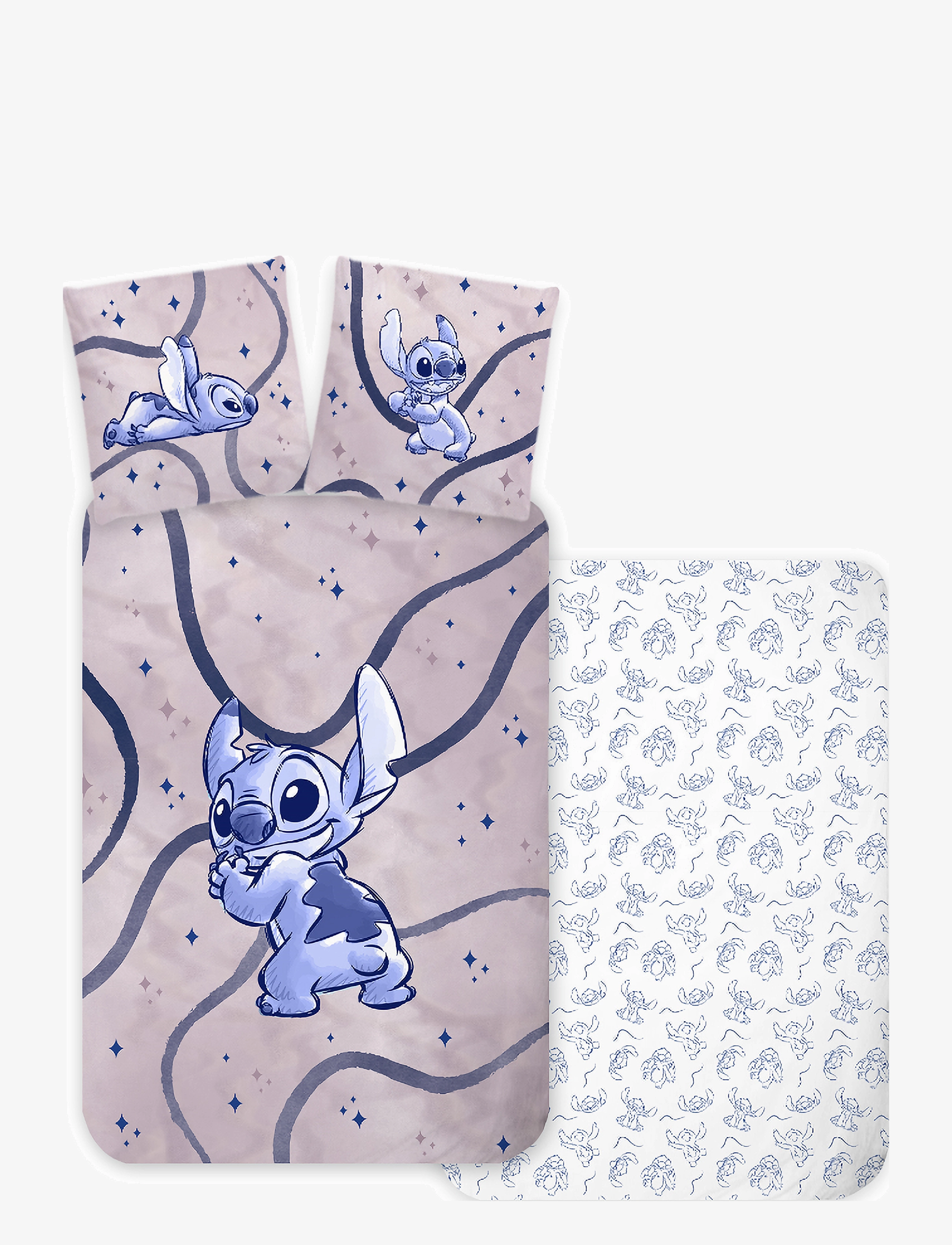 Lilo & Stitch Bed Linen Junior Lilo 5473 100X140, 40X45 Cm, Bed Sæt, Multi/mønstret, Str: 100X140.40X45CM