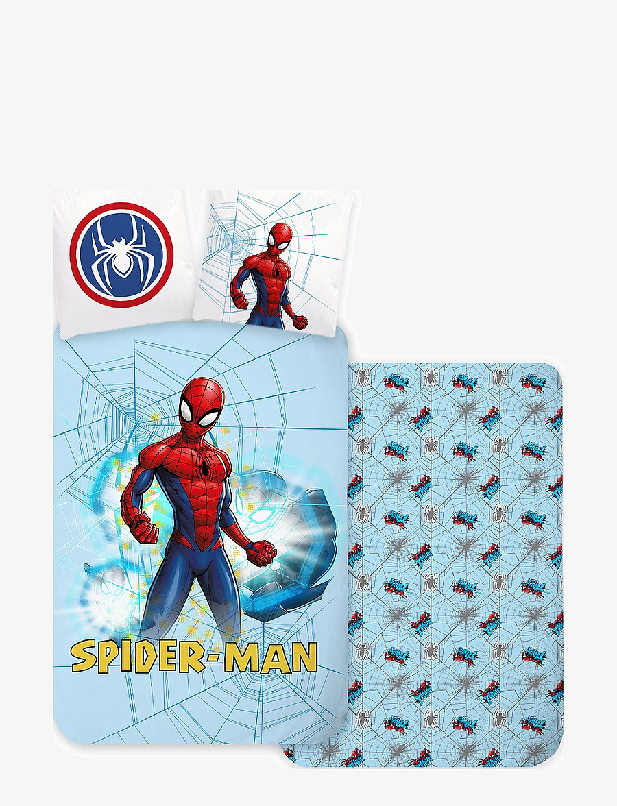 Spider-man - Bed linen Spiderman 149 - 140x200, 60x63 cm - bettwäsche-set - multi coloured - 0