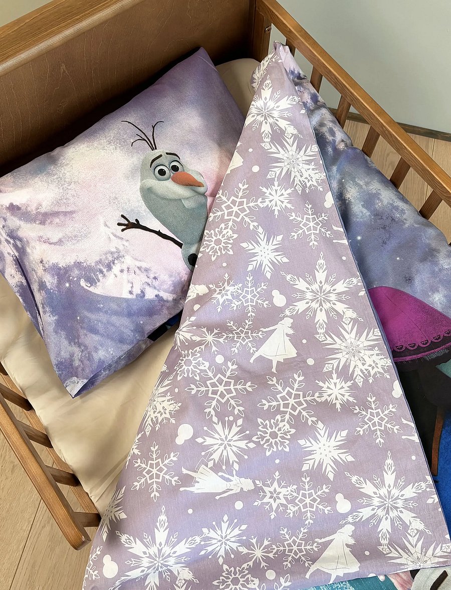 Die Eiskönigin - Bed linen junior Frozen 42 - 100x140, 40x45 cm - bettwäsche-set - multi coloured - 2