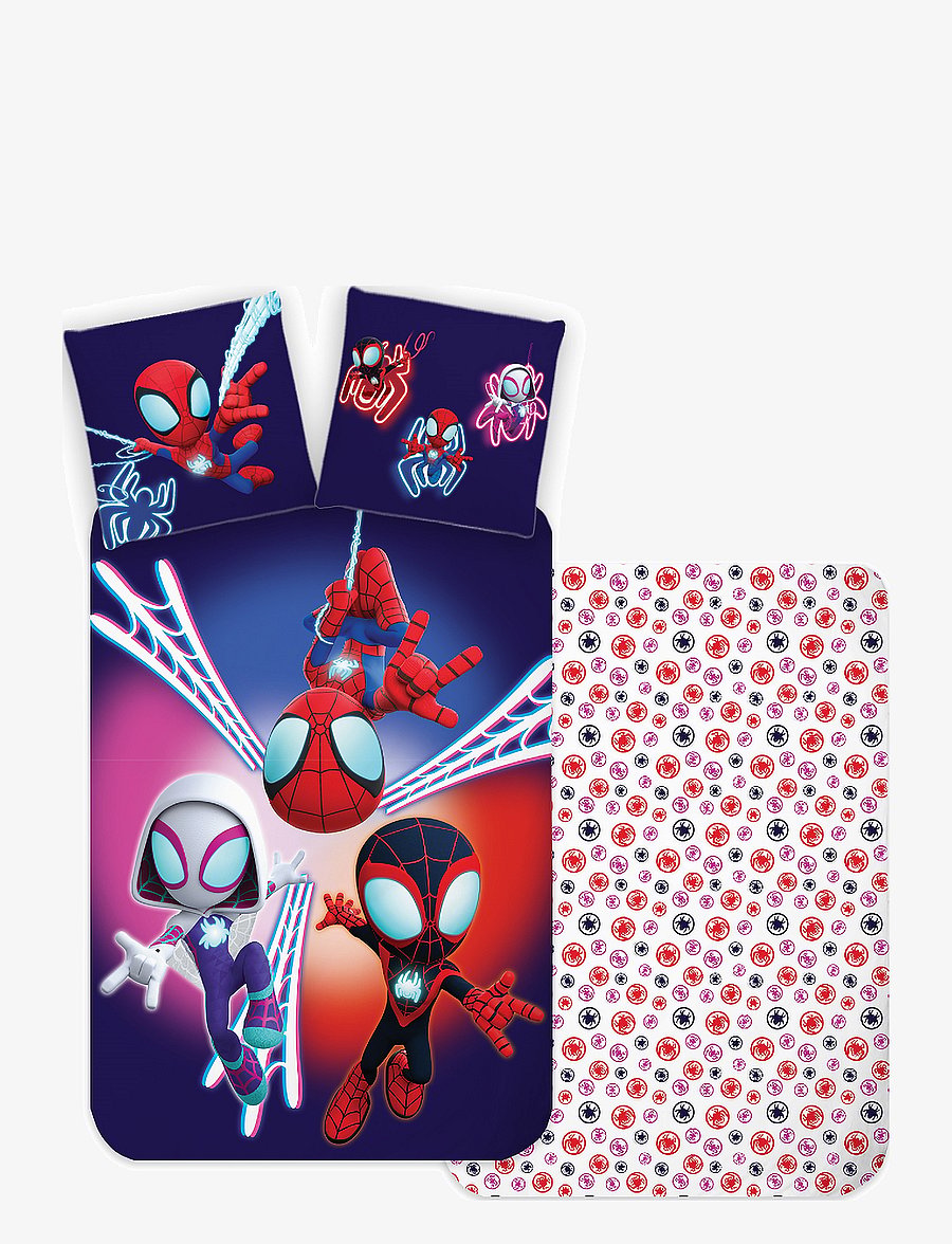Spider-man - Bed linen Spidey 5462 - 140x200 60x63 cm - parures de lit - multi coloured - 0