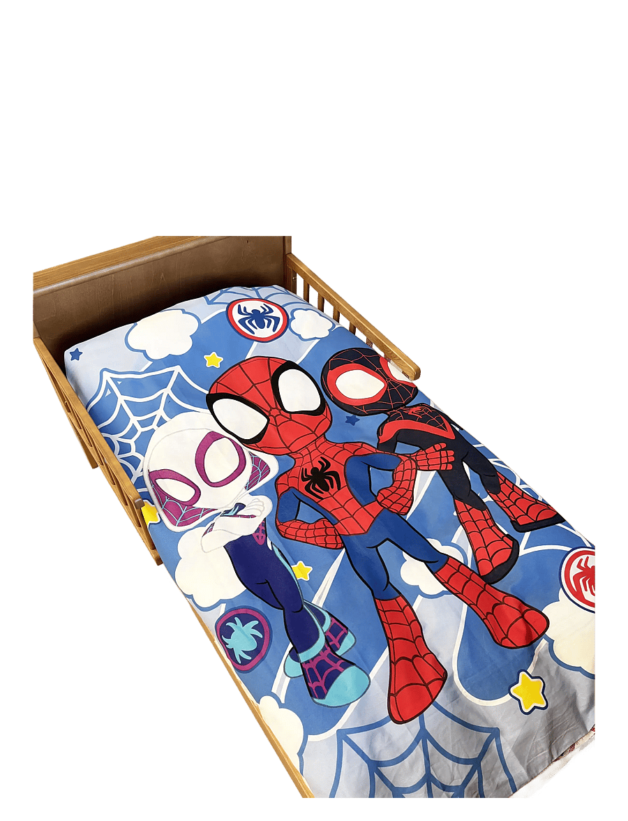 Žmogus-voras - Bed linen Spidey 4661 - 140x200 60x63 cm - patalynės komplektai - multi coloured - 1