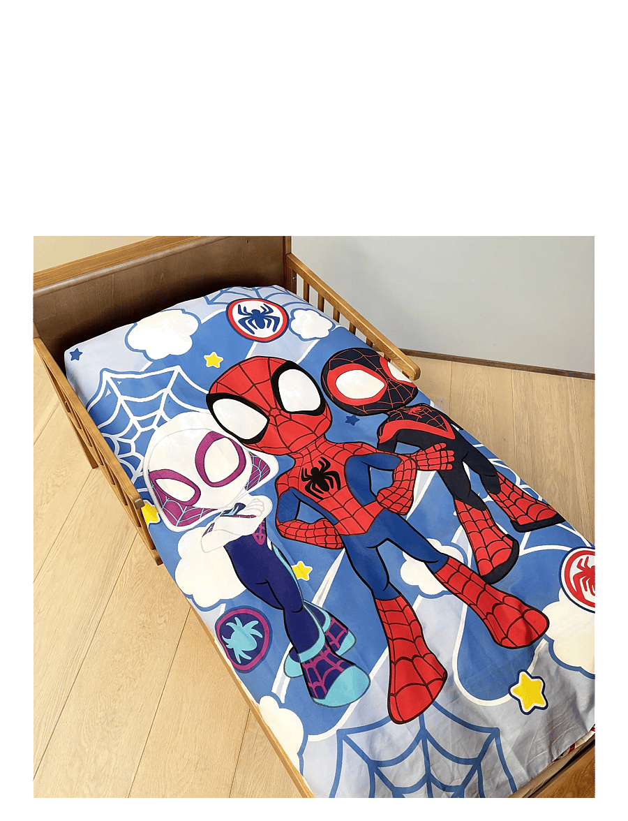 Žmogus-voras - Bed linen Spidey 4661 - 140x200 60x63 cm - patalynės komplektai - multi coloured - 2