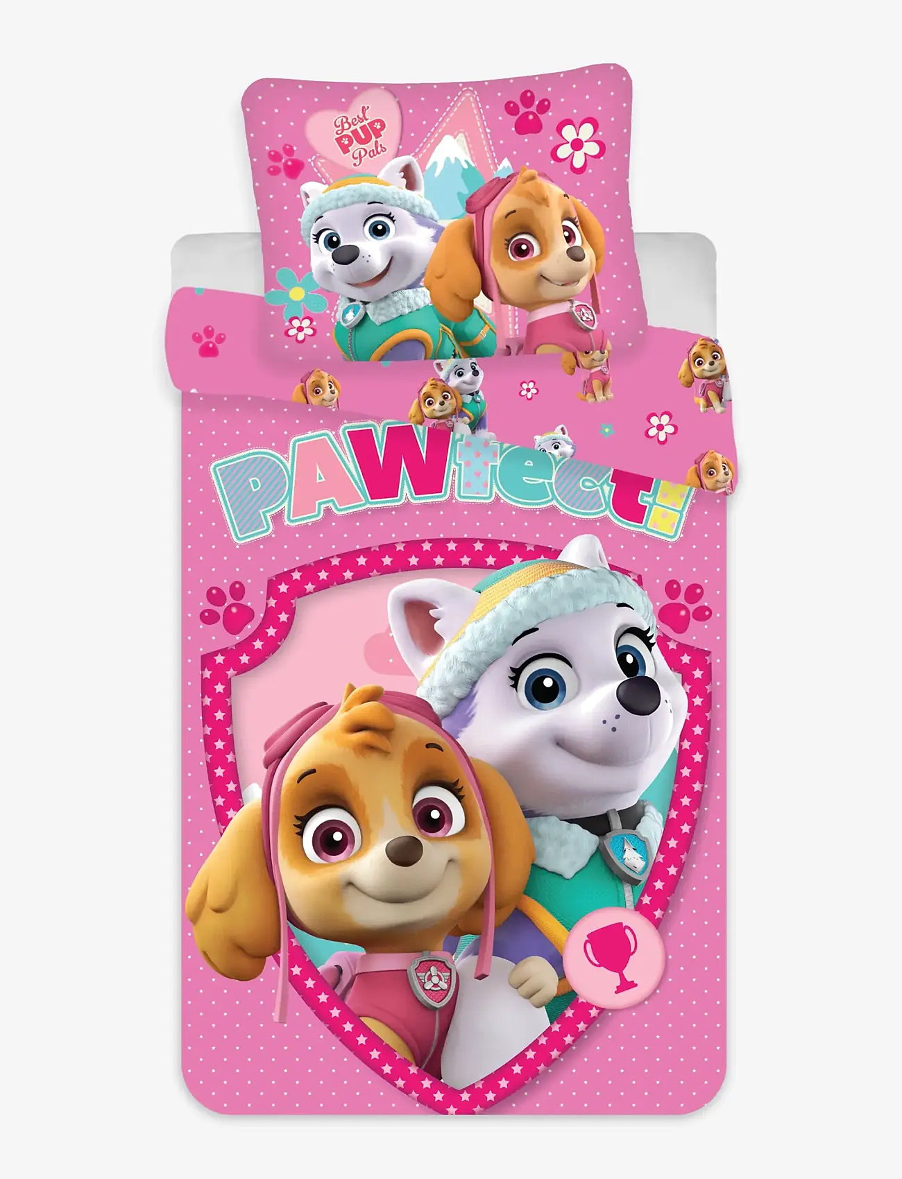 Paw Patrol - Bed linen junior PP 1052 - 100x140, 40x45 cm - lagner - multi coloured - 0
