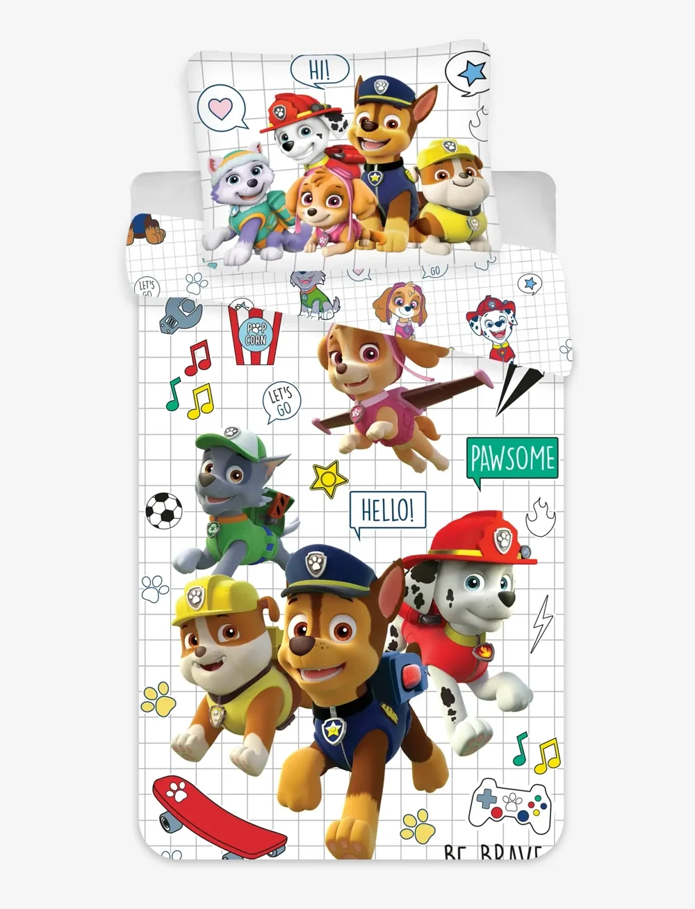 BrandMac - Bed linen junior PP 1071 - 100x135, 40x60 cm - voodiriiete komplektid - multi coloured - 0