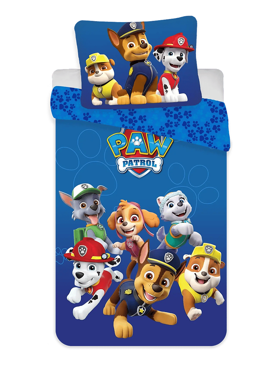 Paw Patrol - Bed linen junior PP 1017 - 100x135, 40x60 cm - bettwäsche-set - multi coloured - 0