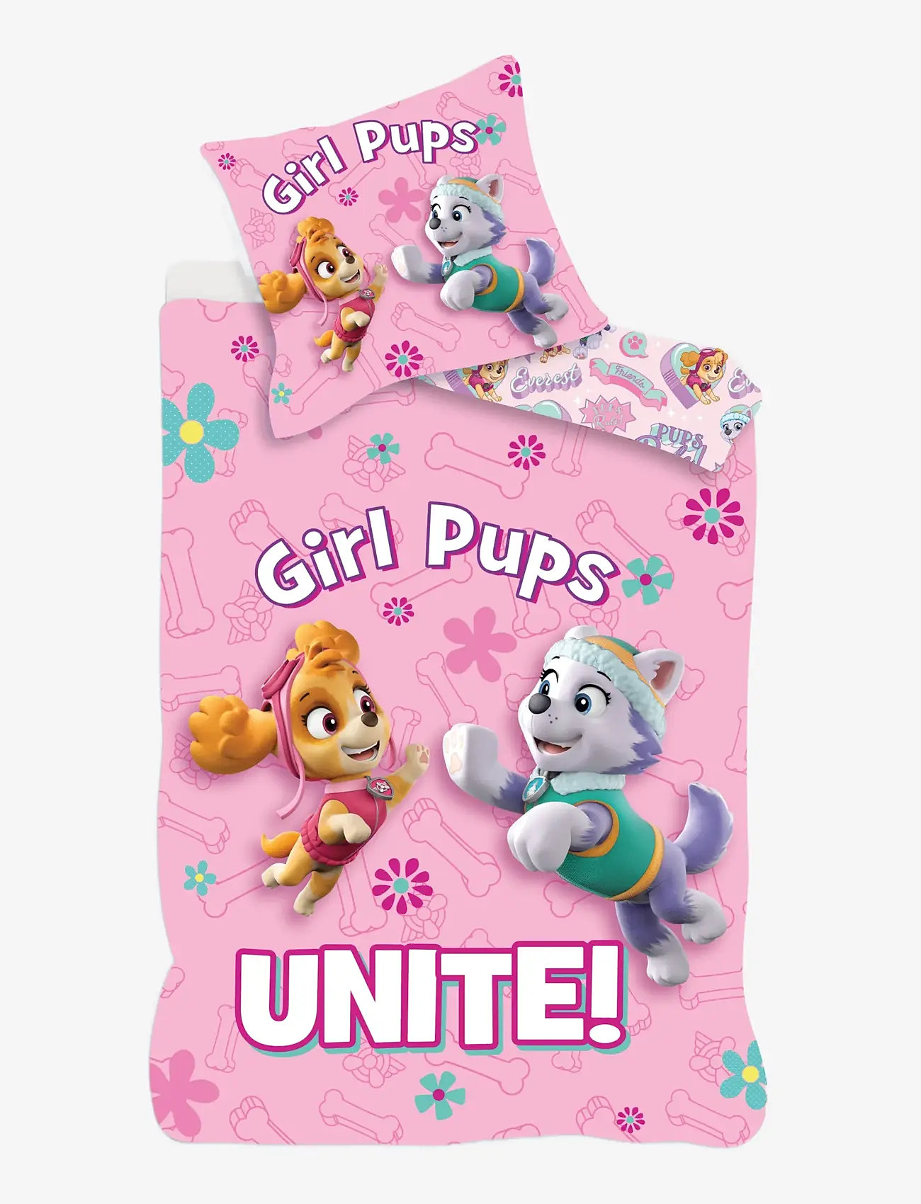 BrandMac - Bed linen junior Paw Patrol PP 1090, 100x135, 40x60 cm - sengesæt - multi coloured - 0