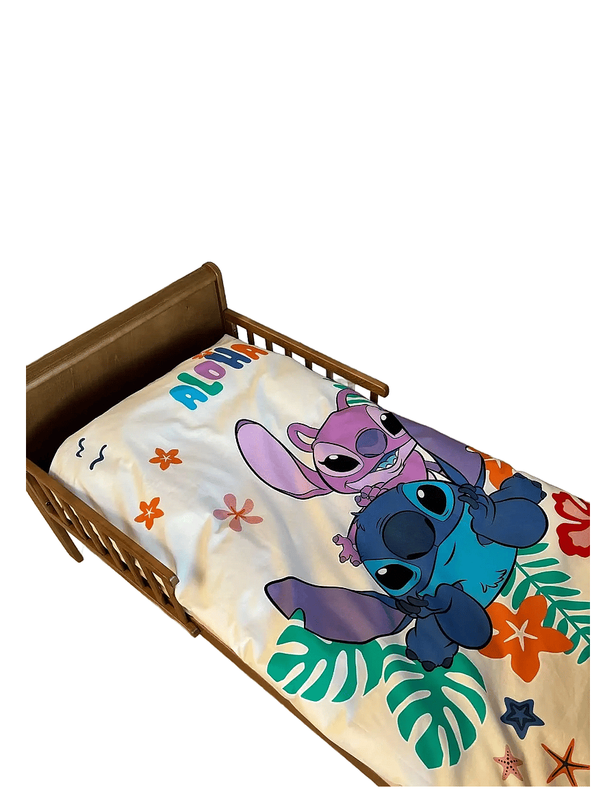 Lilo & Stitch - Bed linen Lilo 5609 Glow - 100x140 40x45 cm - sengesæt - multi coloured - 1