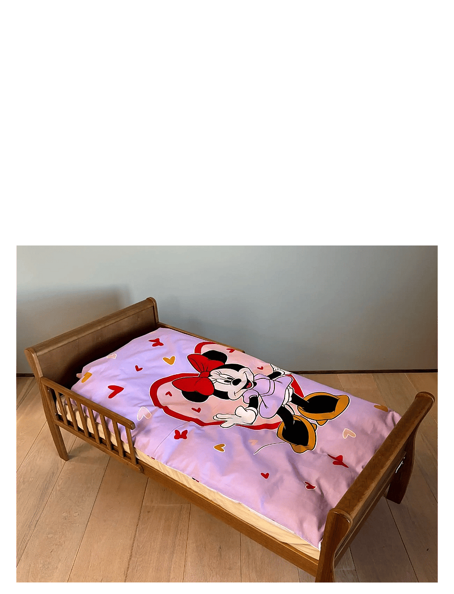 Minnie Maus - Bed linen Minnie 1932 Glow - 100x140 40x45 cm - bettwäsche-set - multi coloured - 2