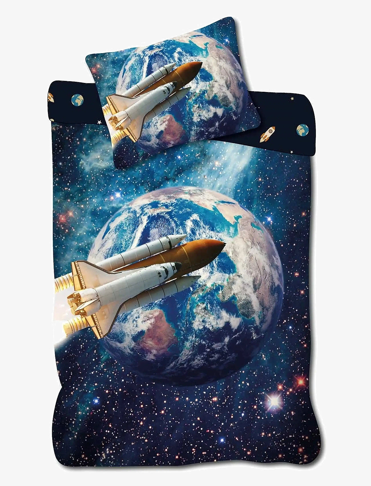 BrandMac - Bed linen NB 2414 - 140x200, 60x63 cm - påslakanset - multi coloured - 0