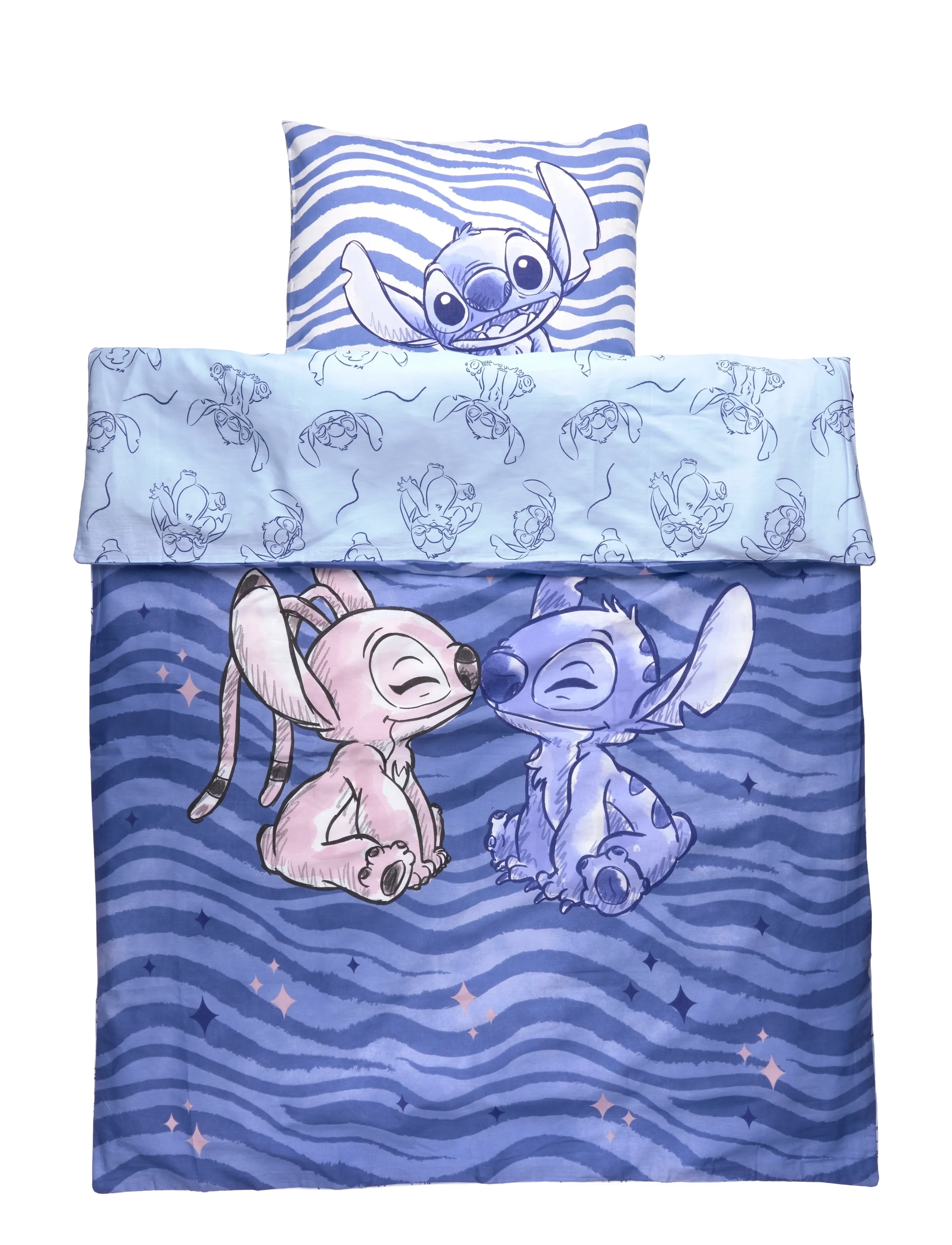 BrandMac Bed linen junior Lilo 5494 - 100x140, 40x45 cm - BrandMac - MULTI COLOURED / blue