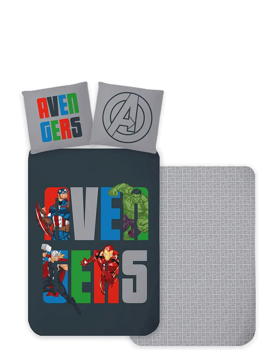 BrandMac - Bed linen Senior Avengers 4391 - 140x200, 60x63 cm - palagi - multi coloured - 1