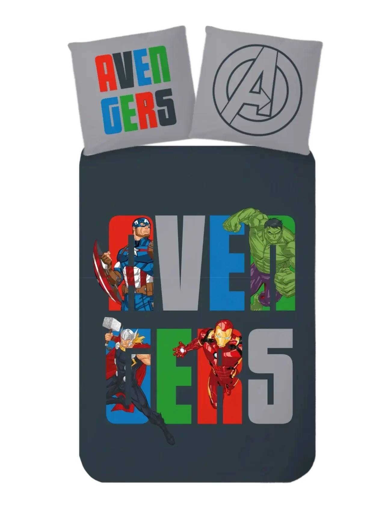BrandMac - Bed linen Senior Avengers 4391 - 140x200, 60x63 cm - bettlaken - multi coloured - 2