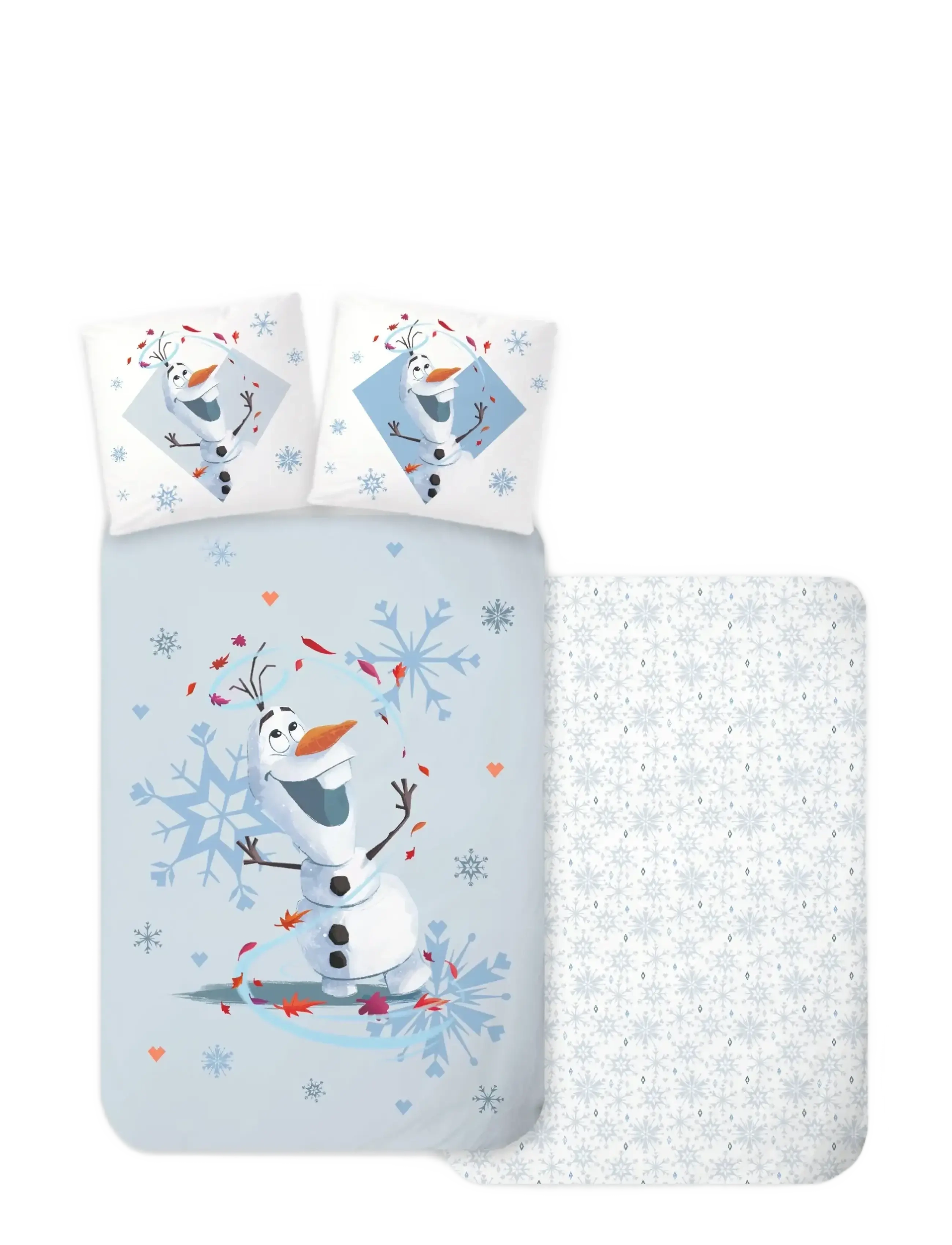 Frost Bed Linen Senior Frozen 3316 140X200, 60X63 Cm, Bed Lagen, Blå, Str: 140X200.60X63CM